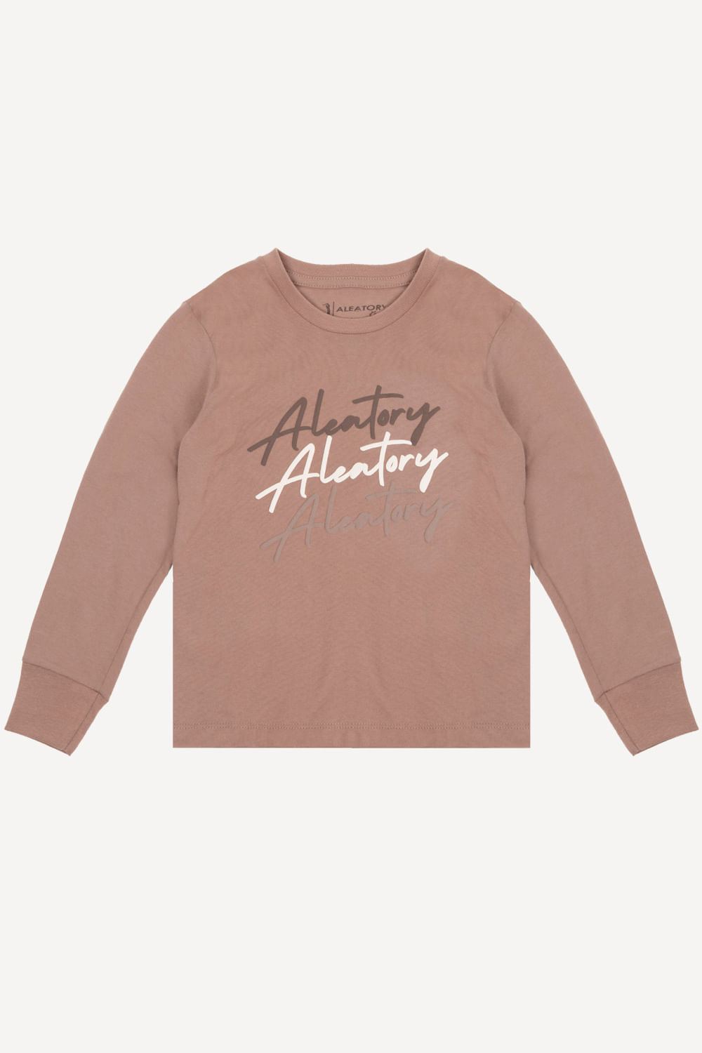 Camiseta-Infantil-Aleatory-Manga-Longa-Triad-Bege-Bege-4
