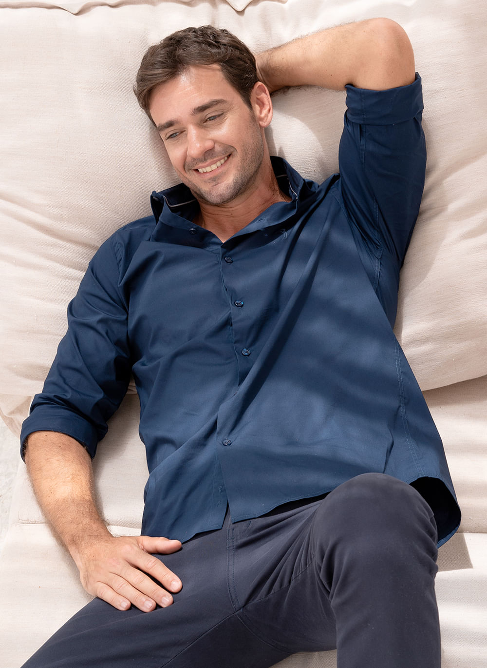 Camisa-Aleatory-Slim-Fit-Lisa-Lycra-Marinho-Azul-Marinho-XGG