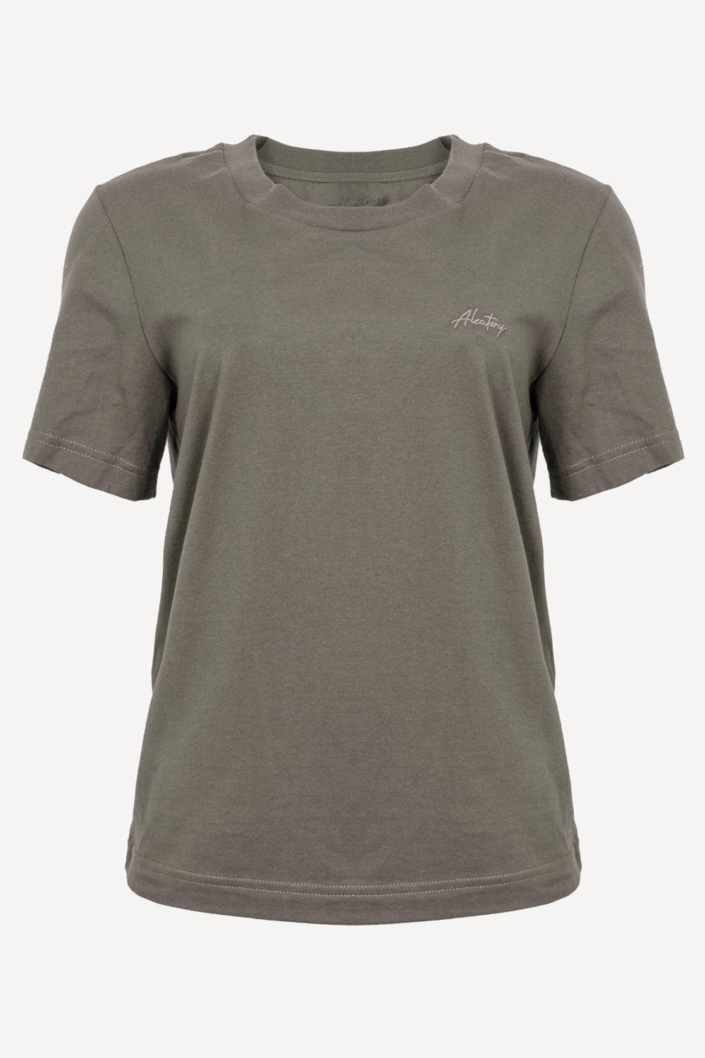 Camiseta-Feminina-Aleatory-Rubric-Cinza-Cinza-P