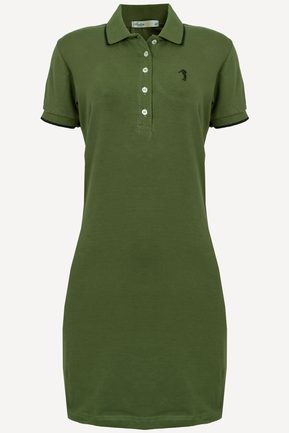 Vestido-Aleatory-Liso-Comfort-Verde-Escuro-Verde-Escuro-P