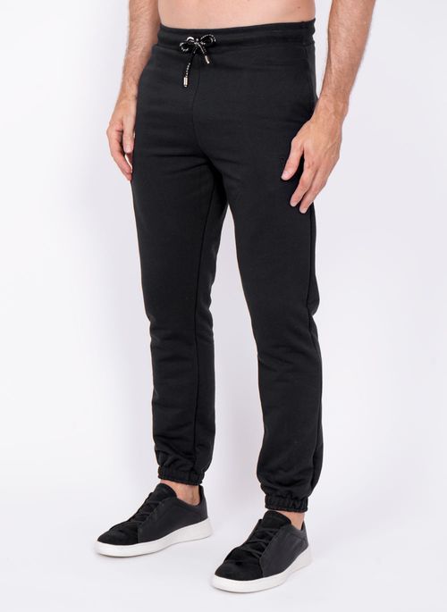 Calça Moletom Aleatory Toronto Preto