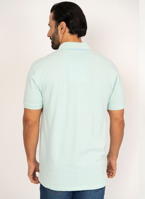 Camisa Polo Starlight Blue Lisa Aleatory