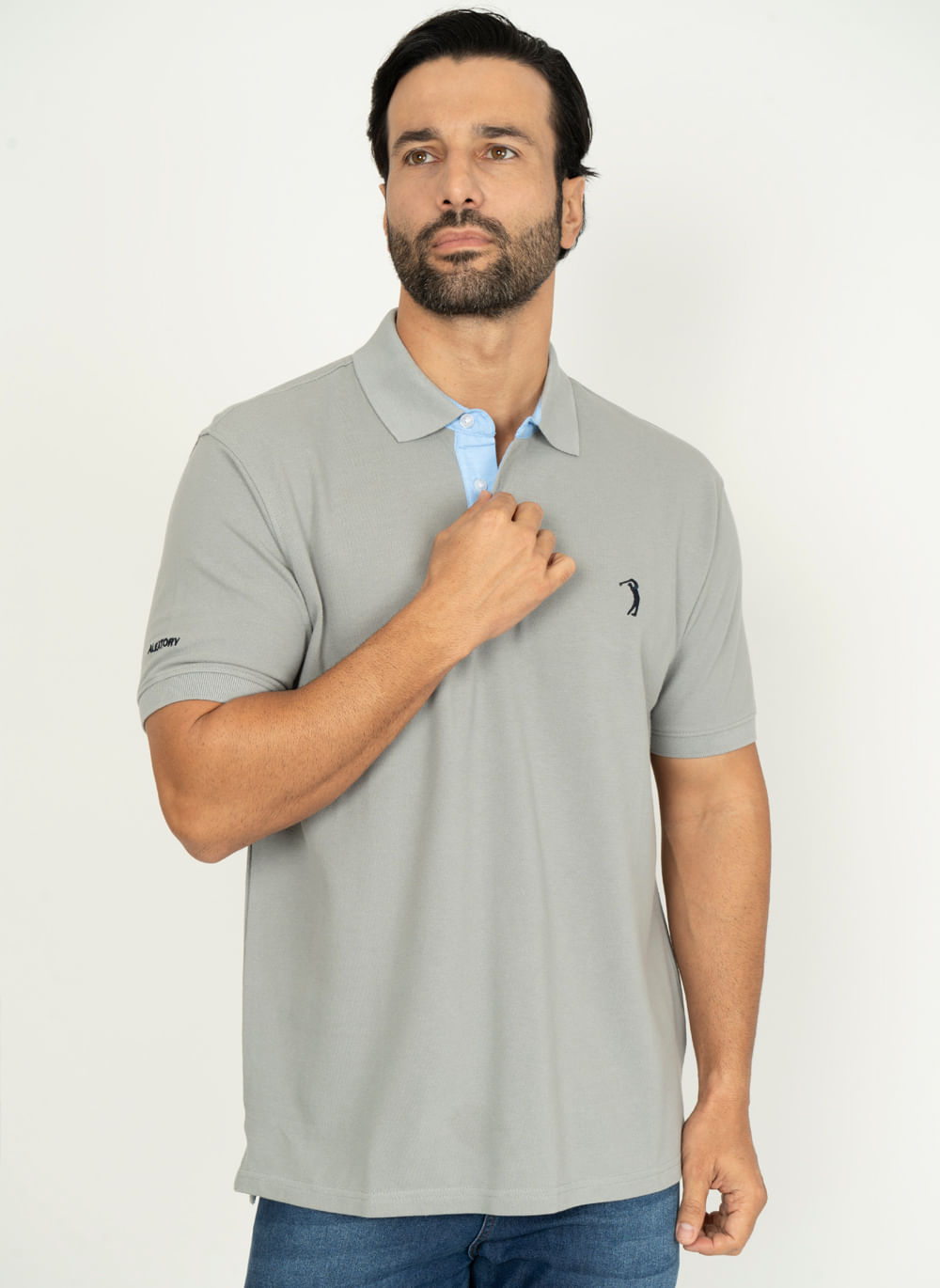 Camisa-Polo-Grey-Silver-Lisa-Aleatory-Cinza-P