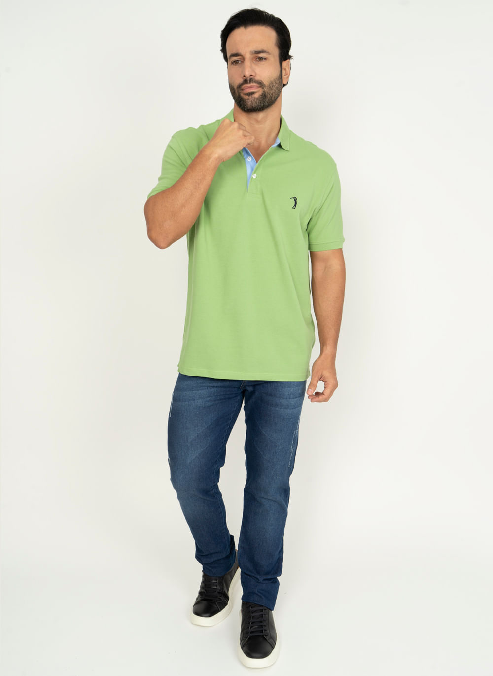 Camisa-Polo-Abacate-Lisa-Aleatory-Verde-Claro-P