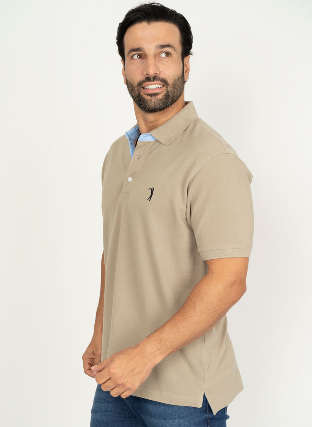 Camisa-Polo-Soft-Khaki-Lisa-Aleatory-Khaki-Claro-XGGGG