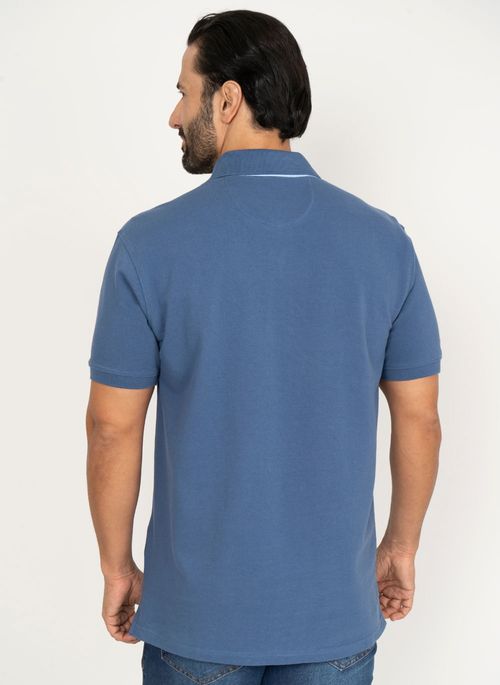 Camisa Polo True Navy Lisa Aleatory