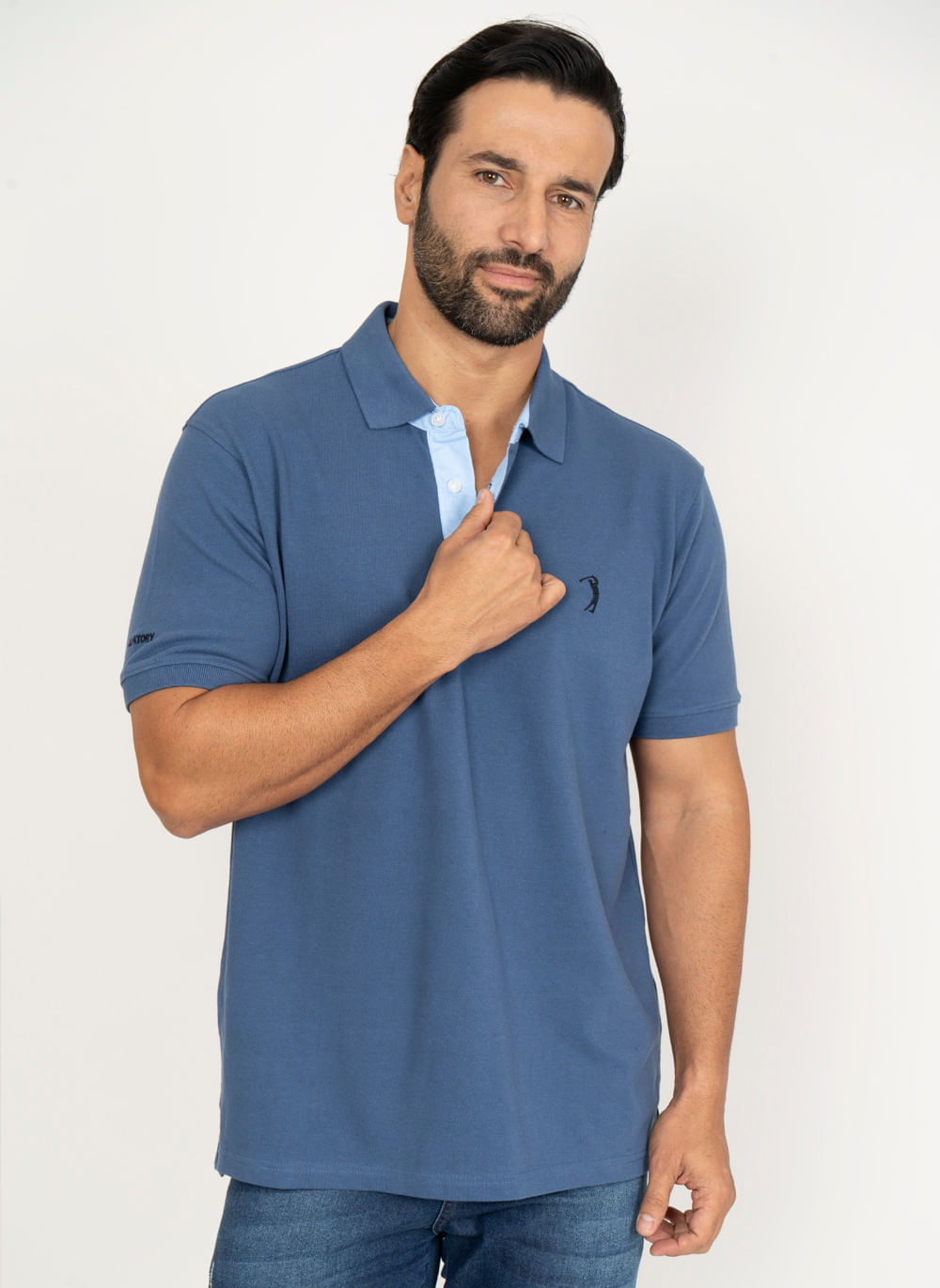 Camisa-Polo-True-Navy-Lisa-Aleatory-Azul-Marinho-P