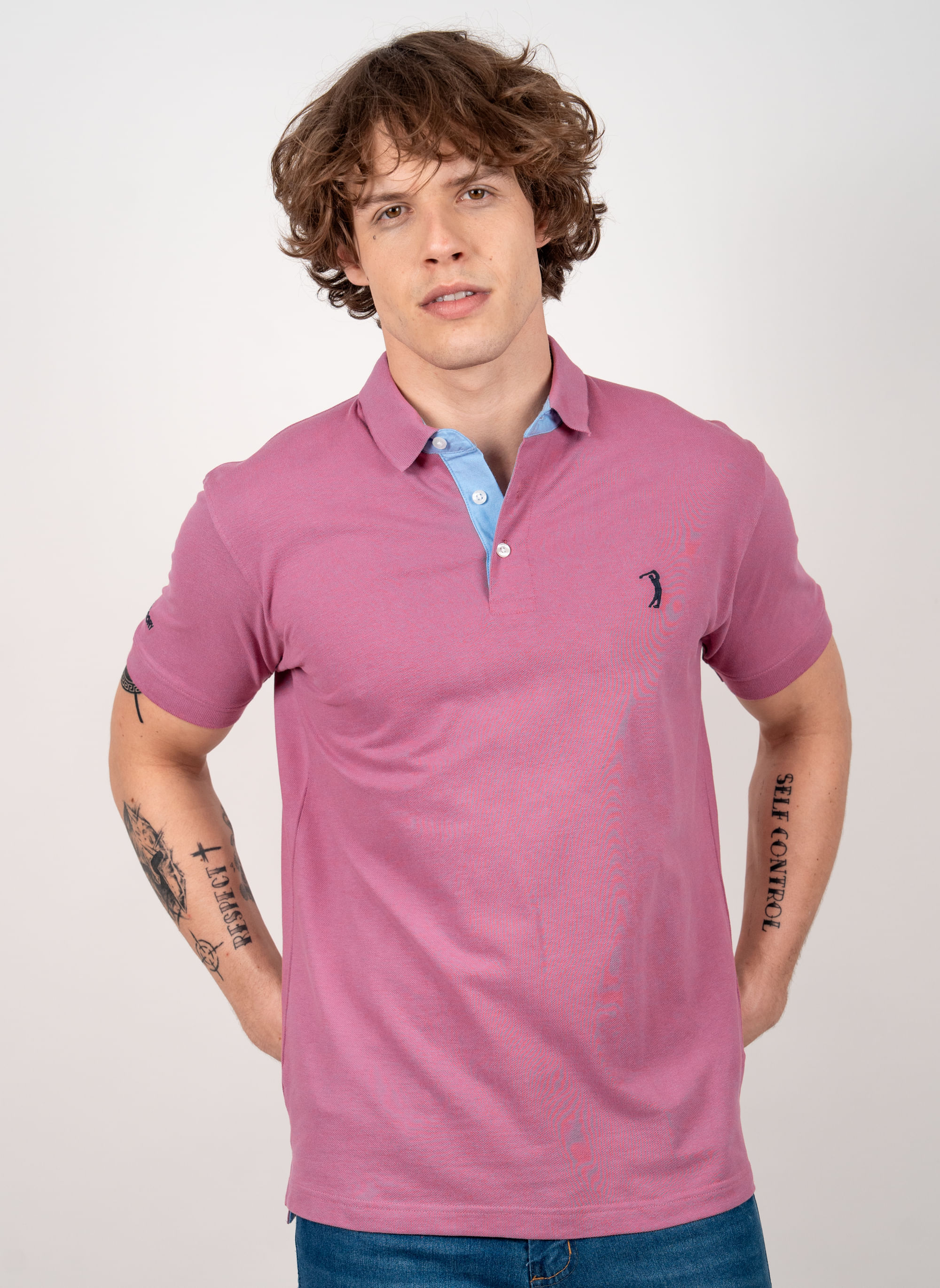 Camisa-Polo-Roxa-Lisa-Aleatory-Roxo-P