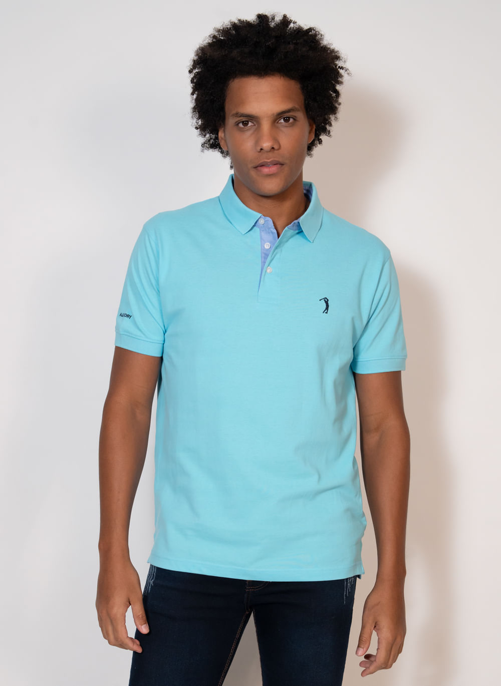 Camisa-Polo-Azul-Claro-Lisa-Aleatory-Azul-Claro-P