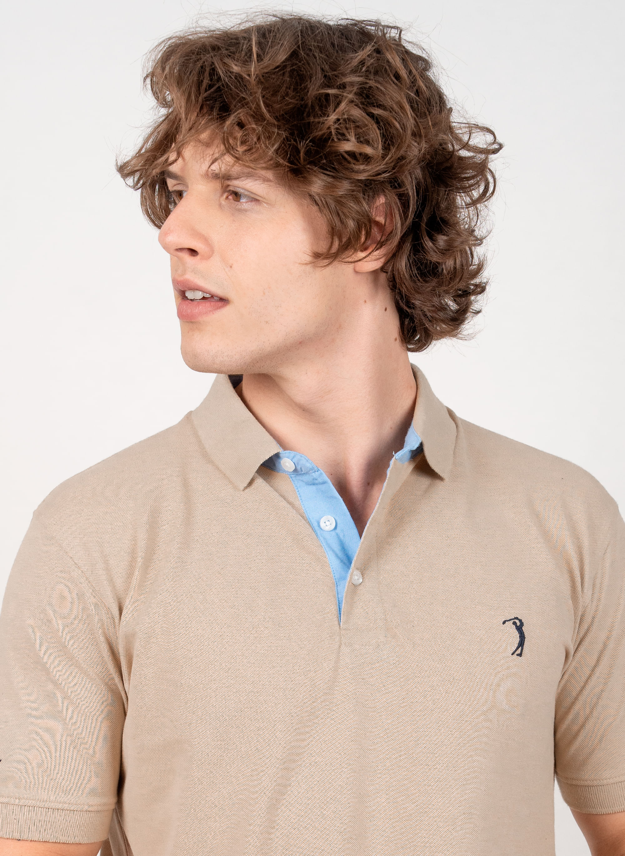 Camisa-Polo-Bege-Lisa-Aleatory-Bege-P