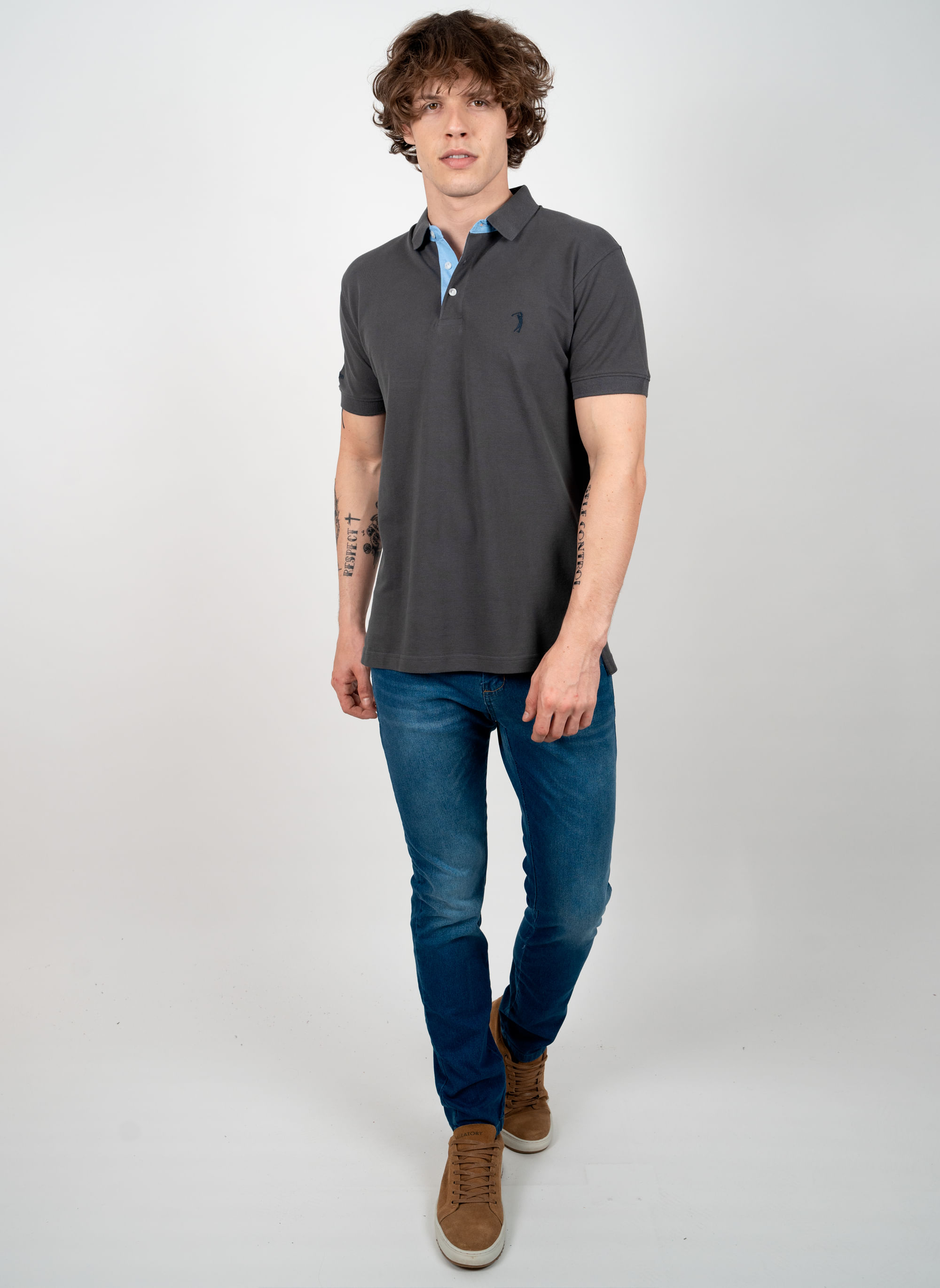Camisa-Polo-Titanio-Lisa-Aleatory-Chumbo-P