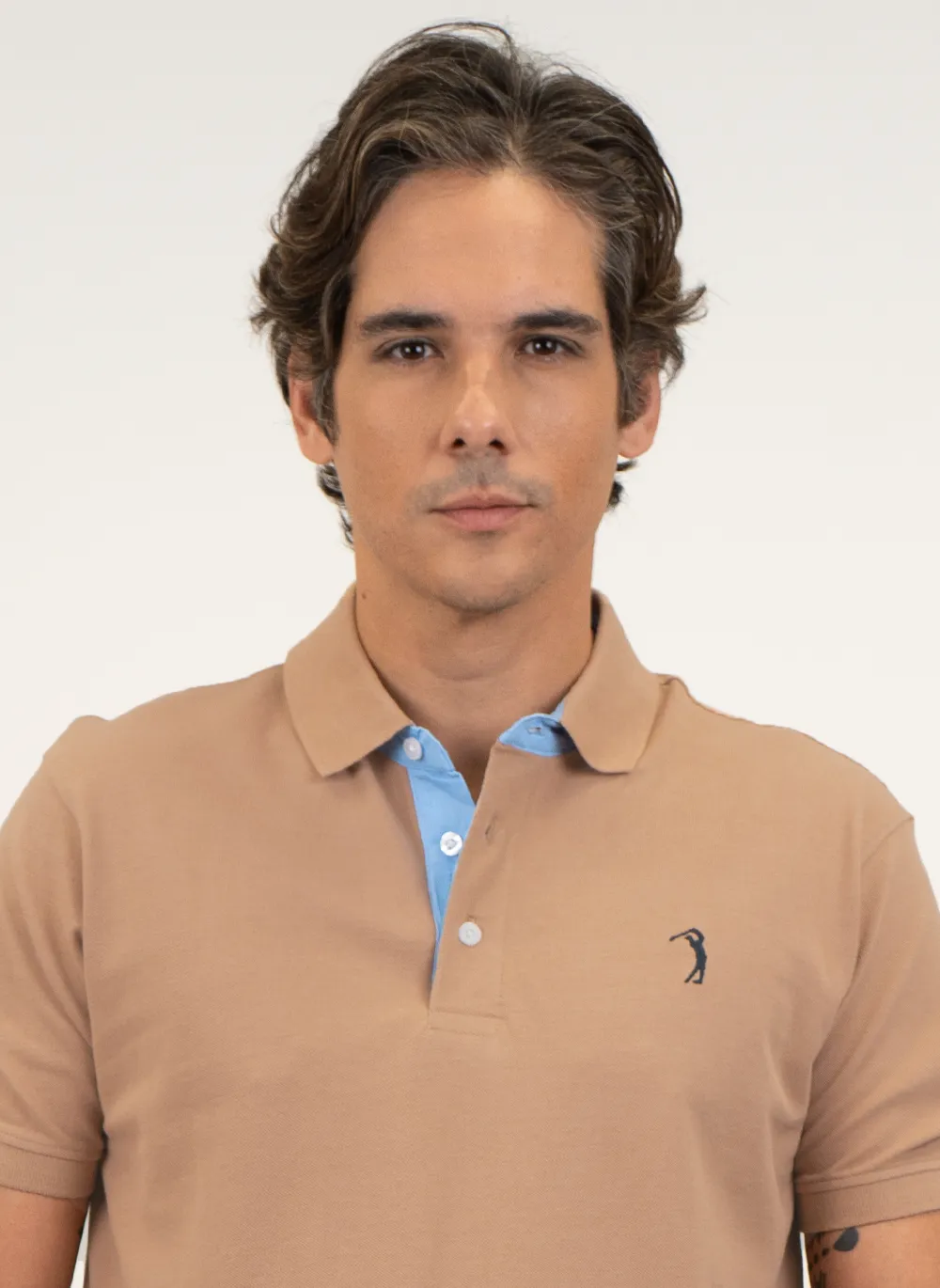 Camisa-Polo-Coffee-Milk-Lisa-Aleatory-Khaki-GG