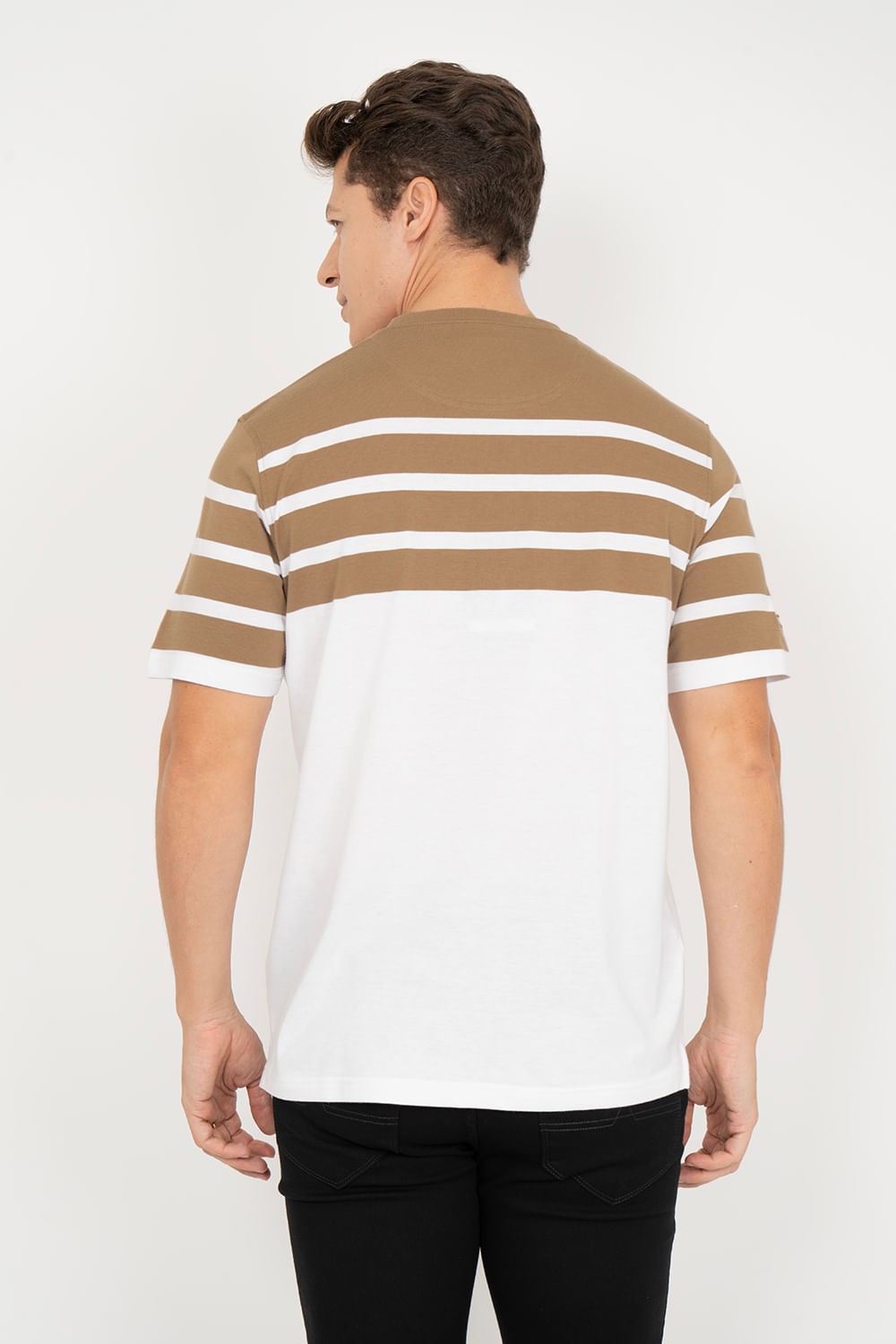 Camiseta-Aleatory-Listrada-Chop-Marrom-Marrom-P