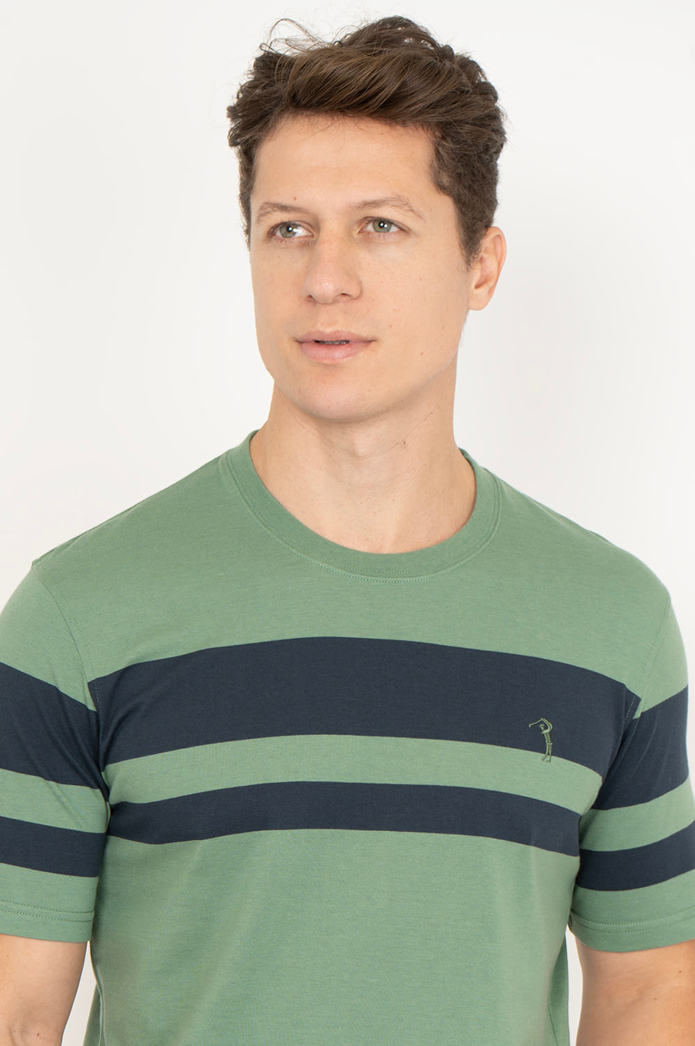 Camiseta-Aleatory-Listrada-Rare-Verde-Verde-P