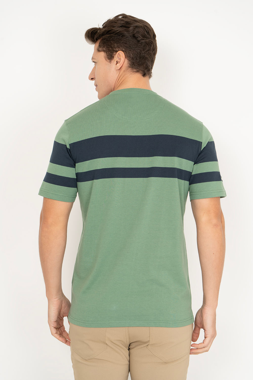 Camiseta-Aleatory-Listrada-Rare-Verde-Verde-P