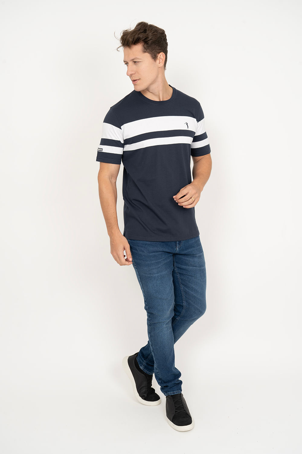 Camiseta-Aleatory-Listrada-Rare-Marinho-Azul-Marinho-P