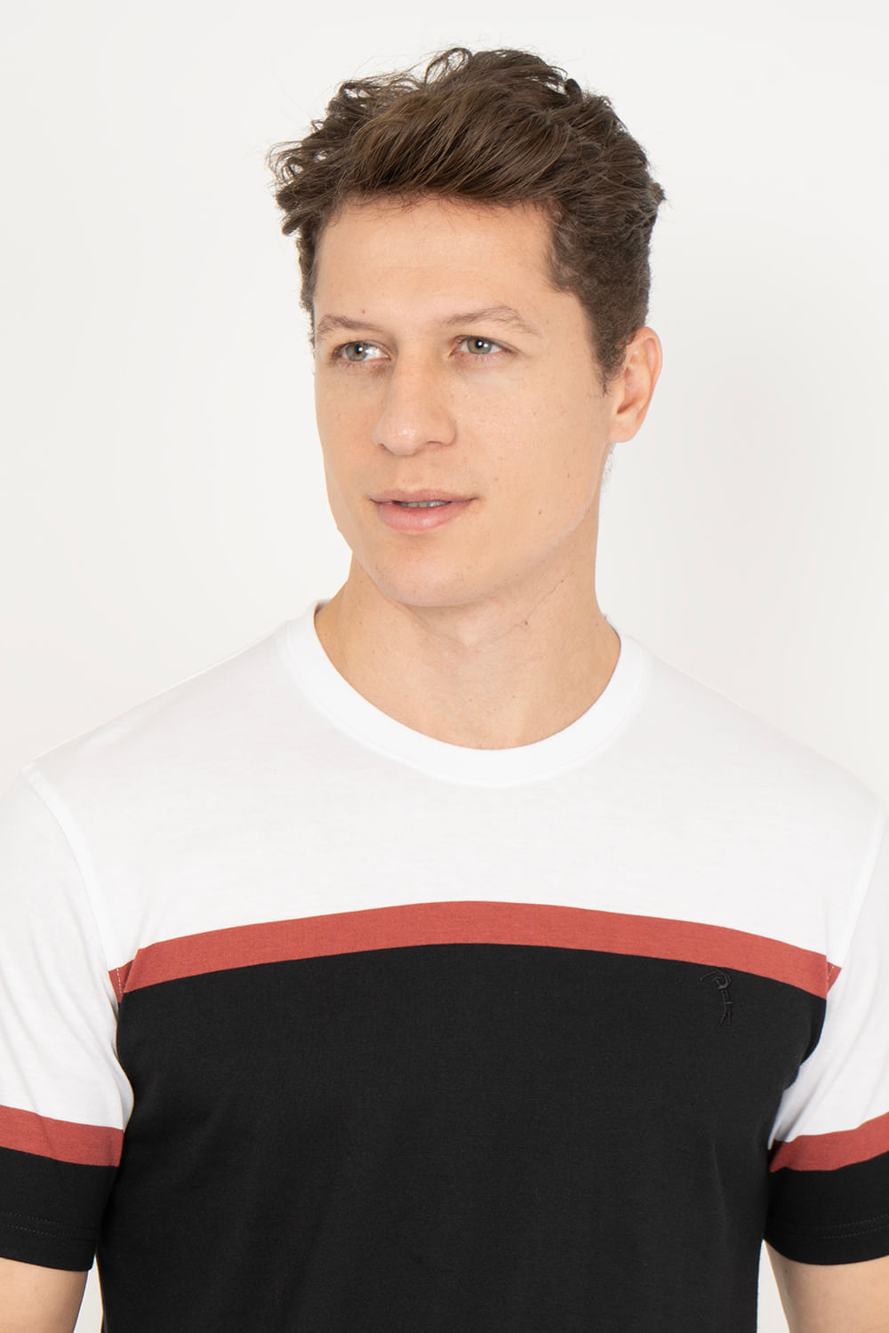 Camiseta-Aleatory-Listrada-Road-Branca-Branco-P