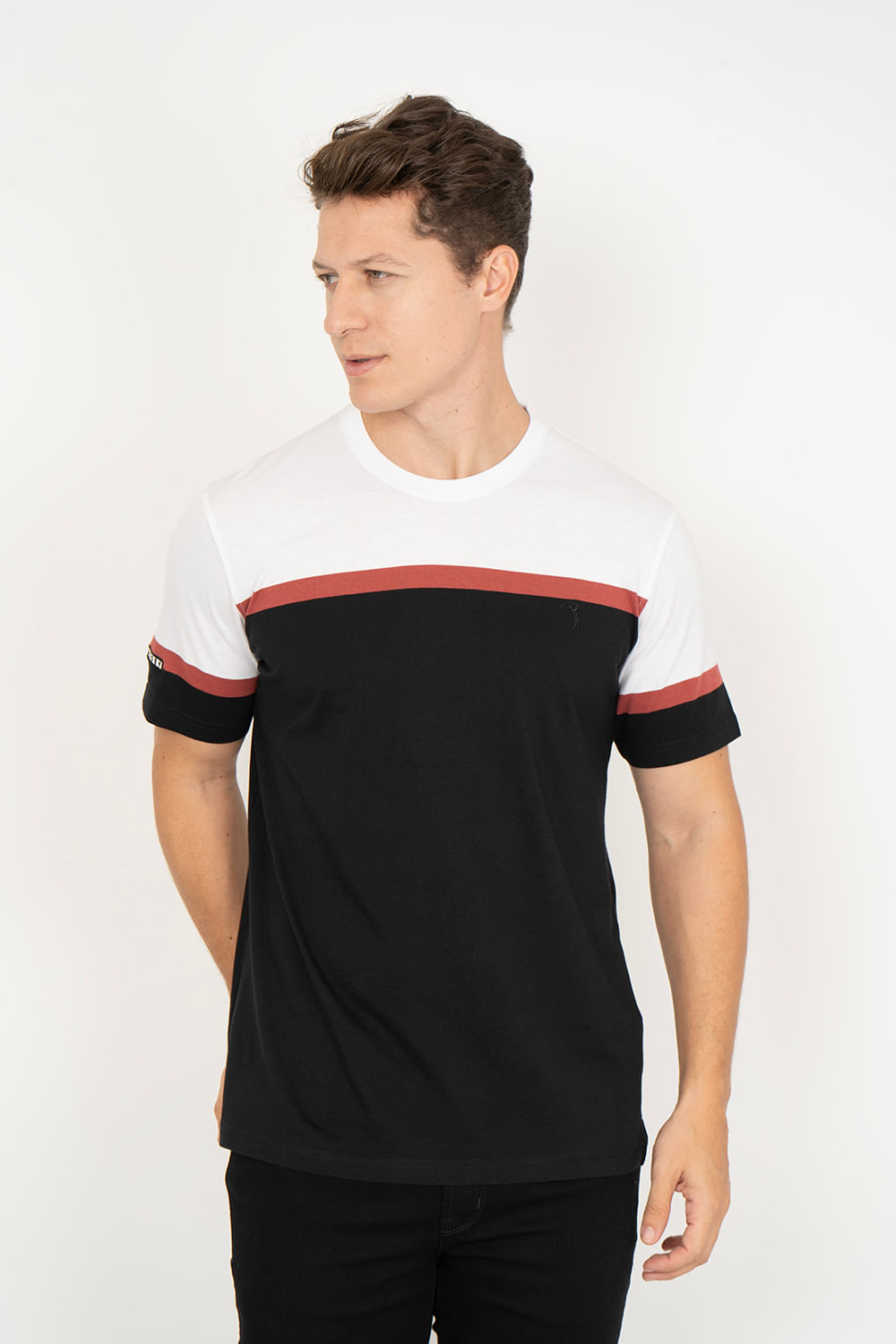 Camiseta-Aleatory-Listrada-Road-Branca-Branco-P