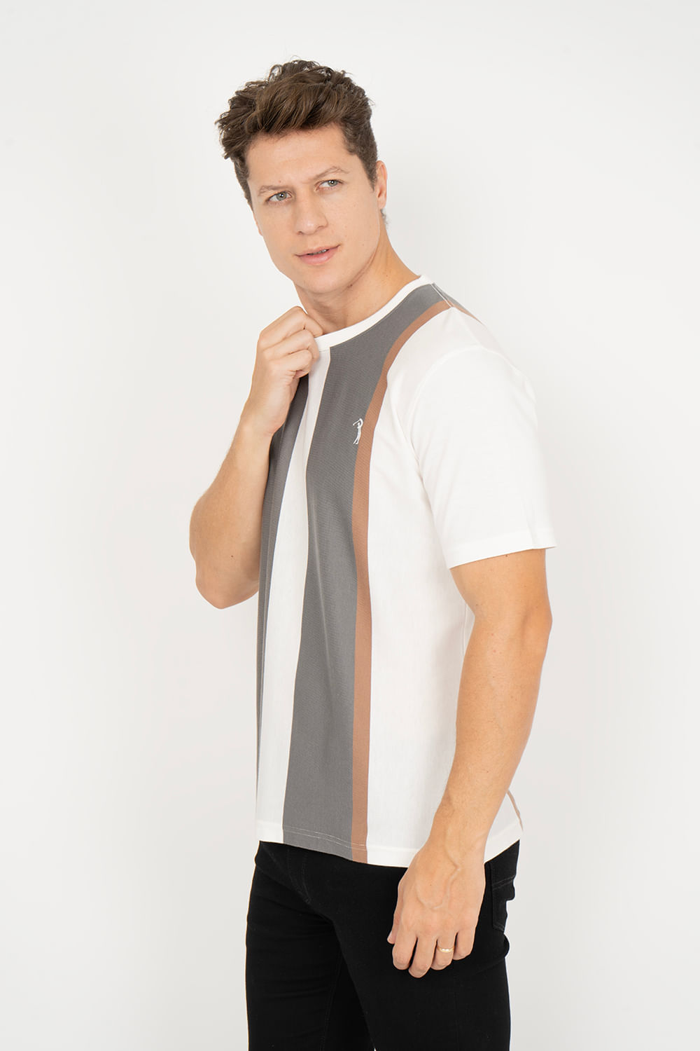 Camiseta-Aleatory-Listrada-Thinker-Cinza-Cinza-P