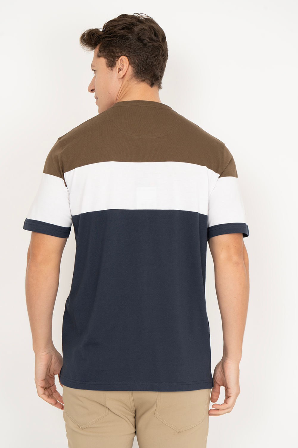 Camiseta-Aleatory-Listrada-Theme-Marrom-Marrom-P