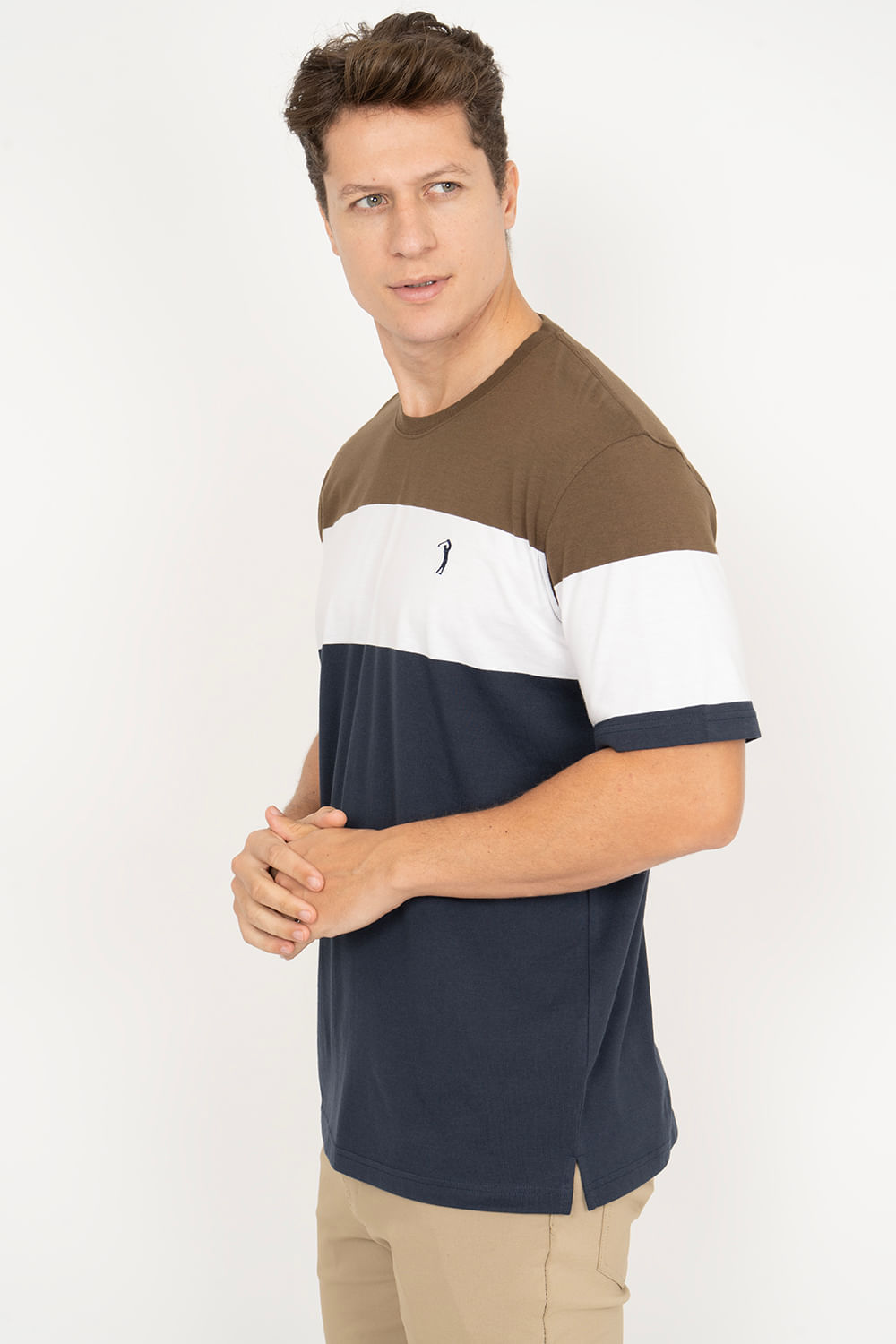 Camiseta-Aleatory-Listrada-Theme-Marrom-Marrom-P
