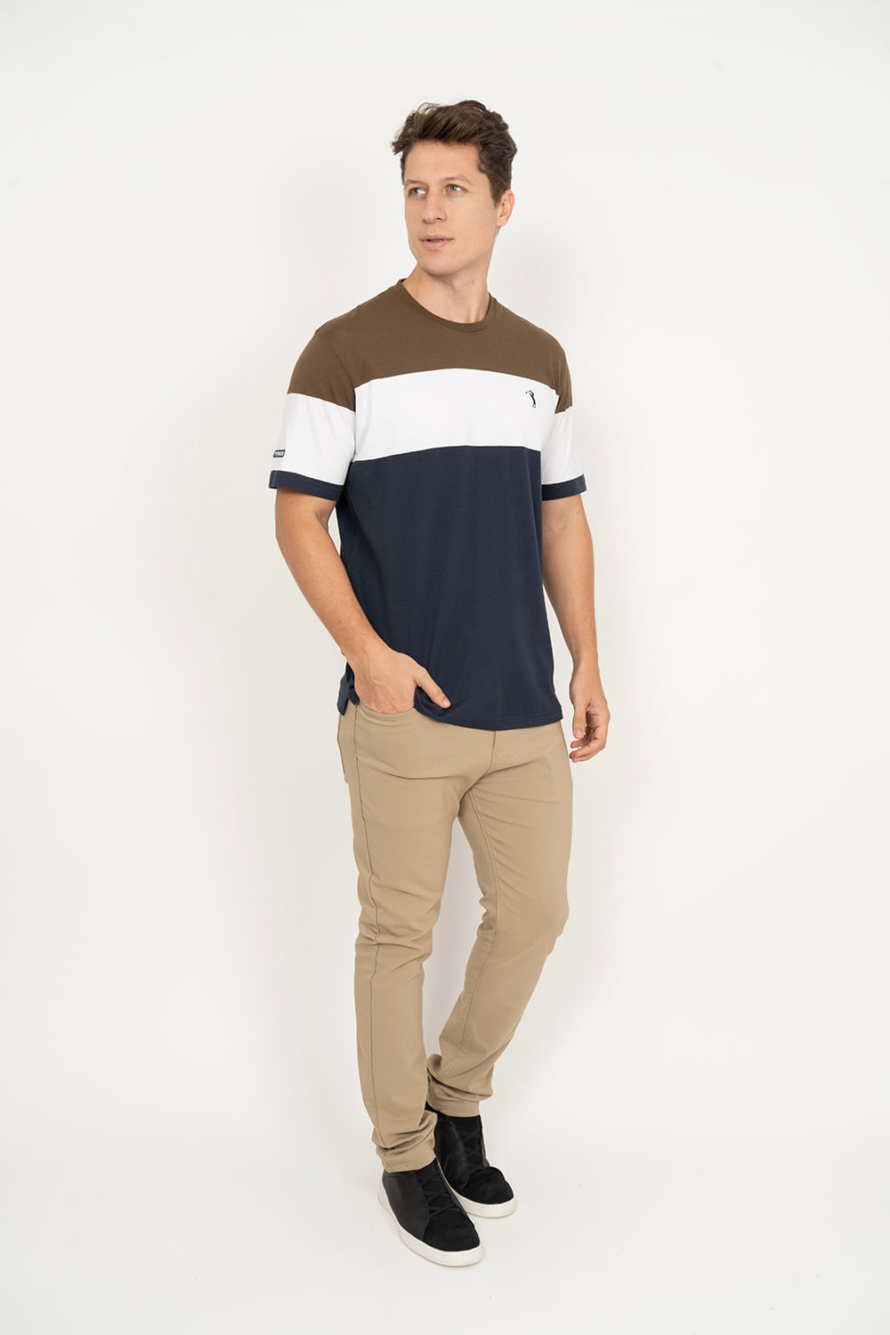 Camiseta-Aleatory-Listrada-Theme-Marrom-Marrom-P