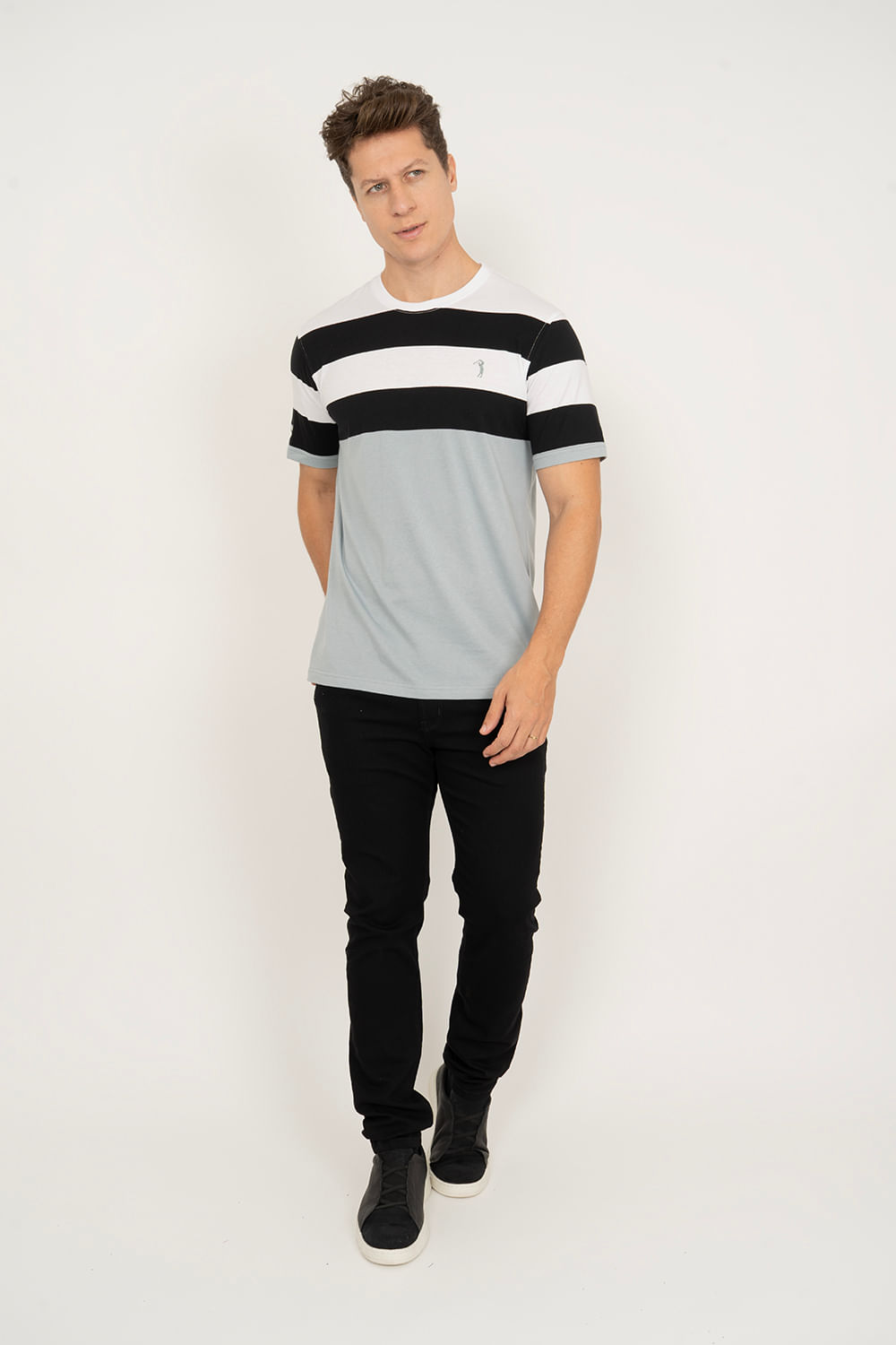 Camiseta-Aleatory-Listrada-Conduct-Branca-Branco-P