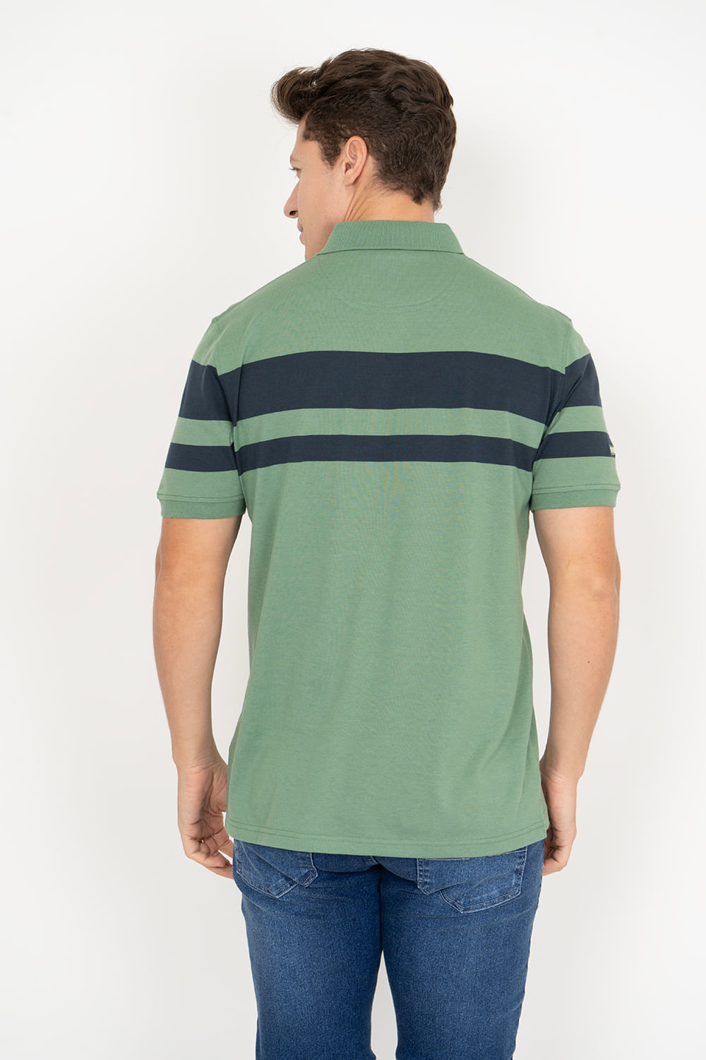 Camisa-Polo-Aleatory-Listrada-Essay-Verde-Verde-P