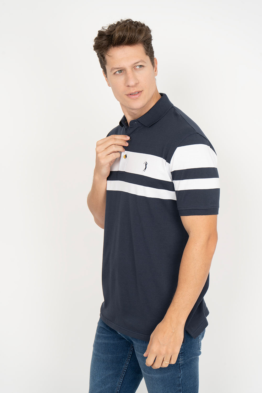 Camisa-Polo-Aleatory-Listrada-Essay-Marinho-Azul-Marinho-P