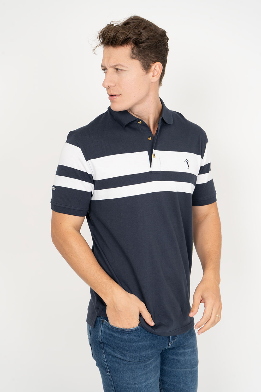 Camisa-Polo-Aleatory-Listrada-Essay-Marinho-Azul-Marinho-P