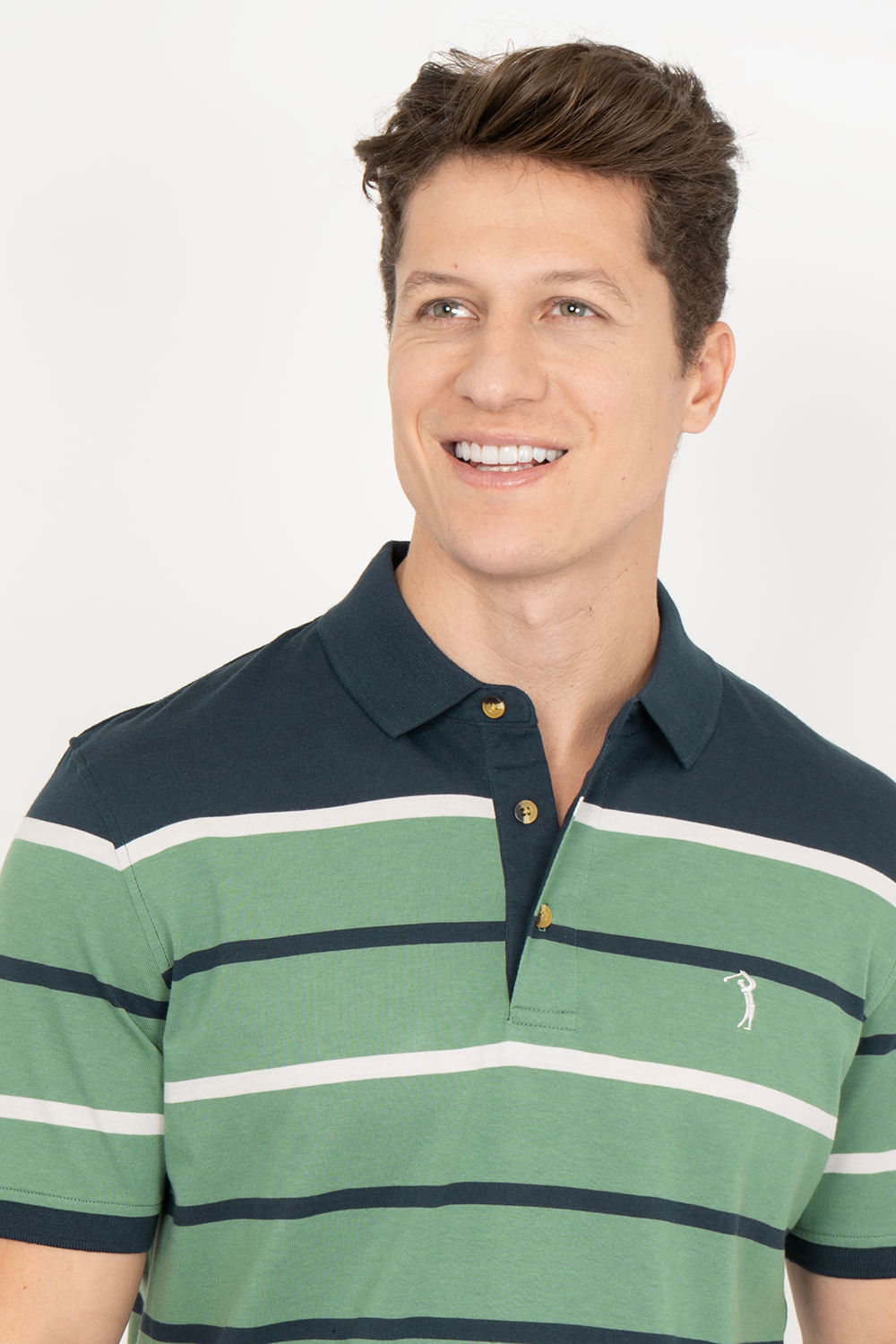 Camisa-Polo-Aleatory-Listrada-Proper-Verde-Verde-P