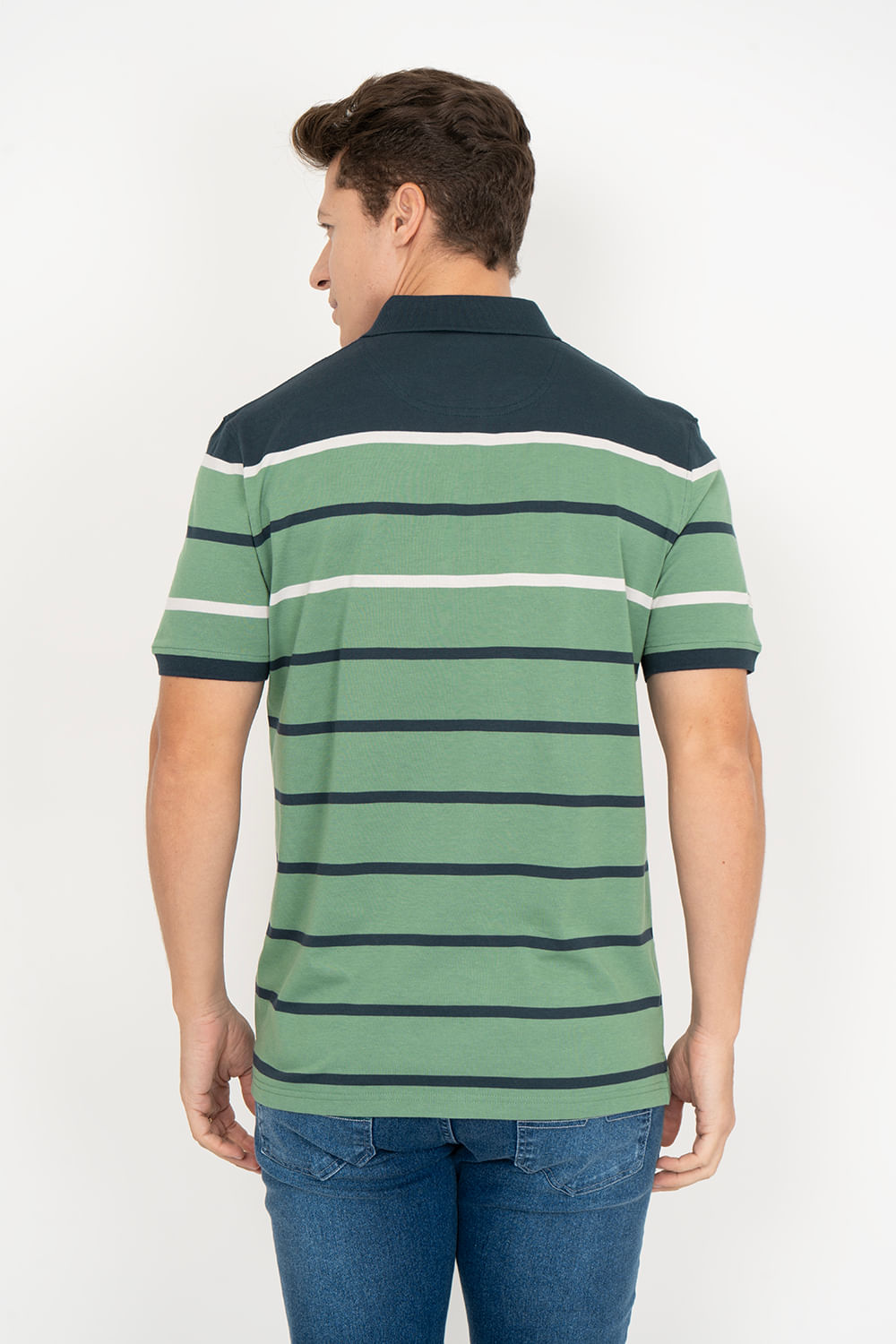 Camisa-Polo-Aleatory-Listrada-Proper-Verde-Verde-P