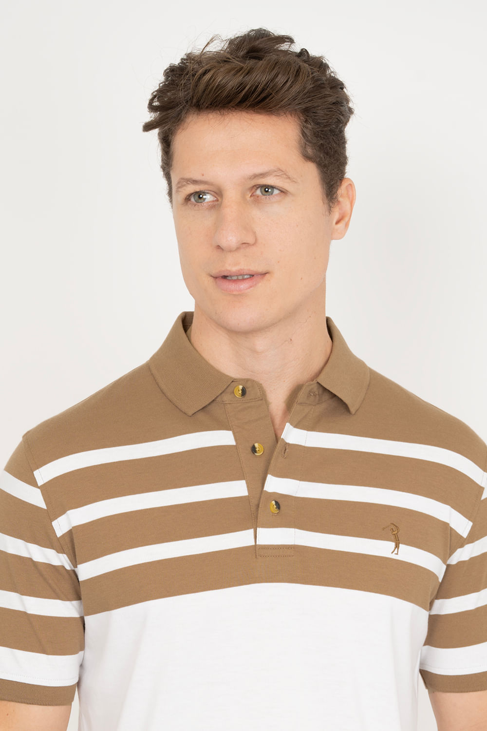 Camisa-Polo-Aleatory-Listrada-Endorse-Marrom-Marrom-P