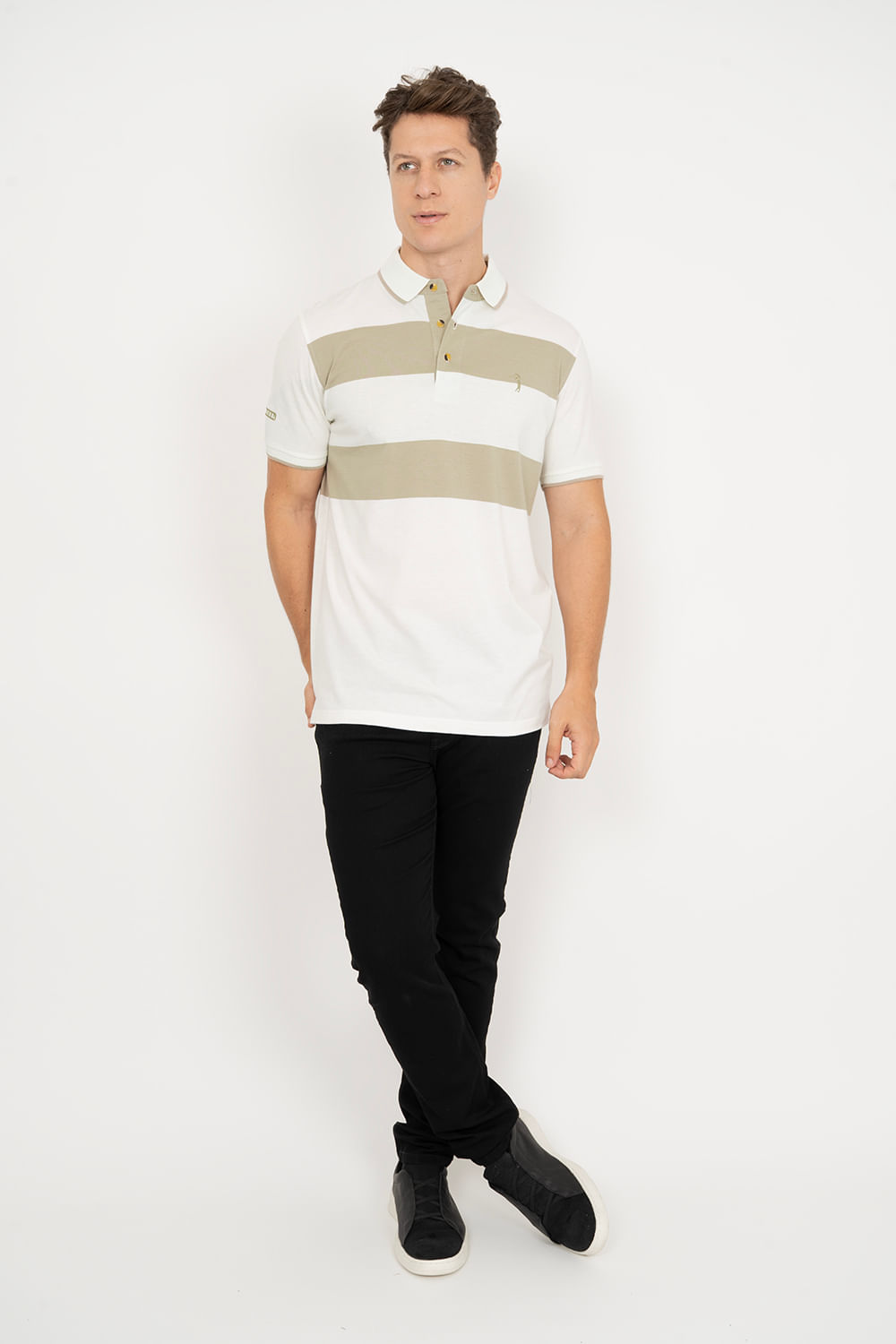 Camisa-Polo-Aleatory-Listrada-Cane-Bege-Bege-P