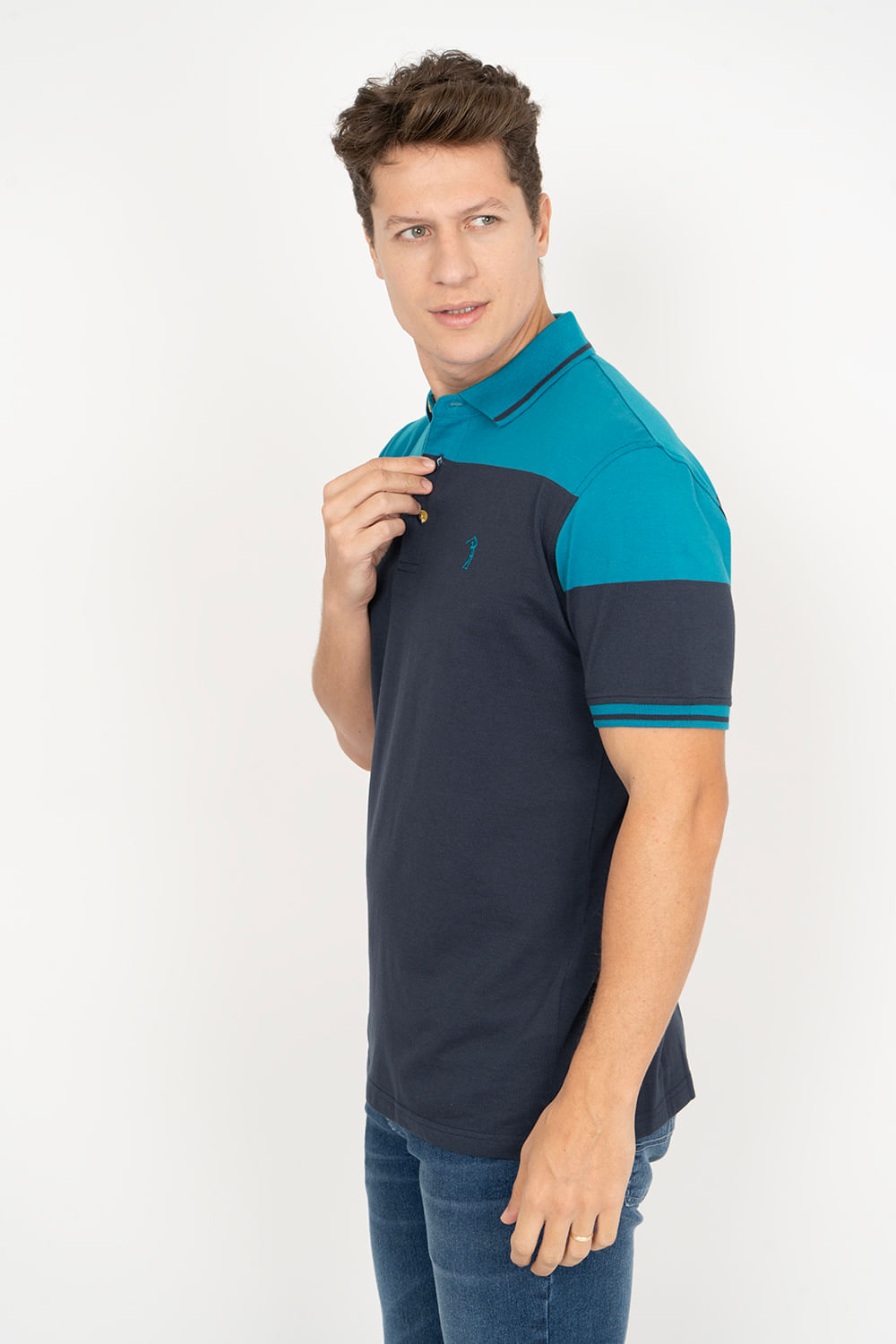 Camisa-Polo-Aleatory-Listrada-Harbor-Azul-Azul-Marinho-P
