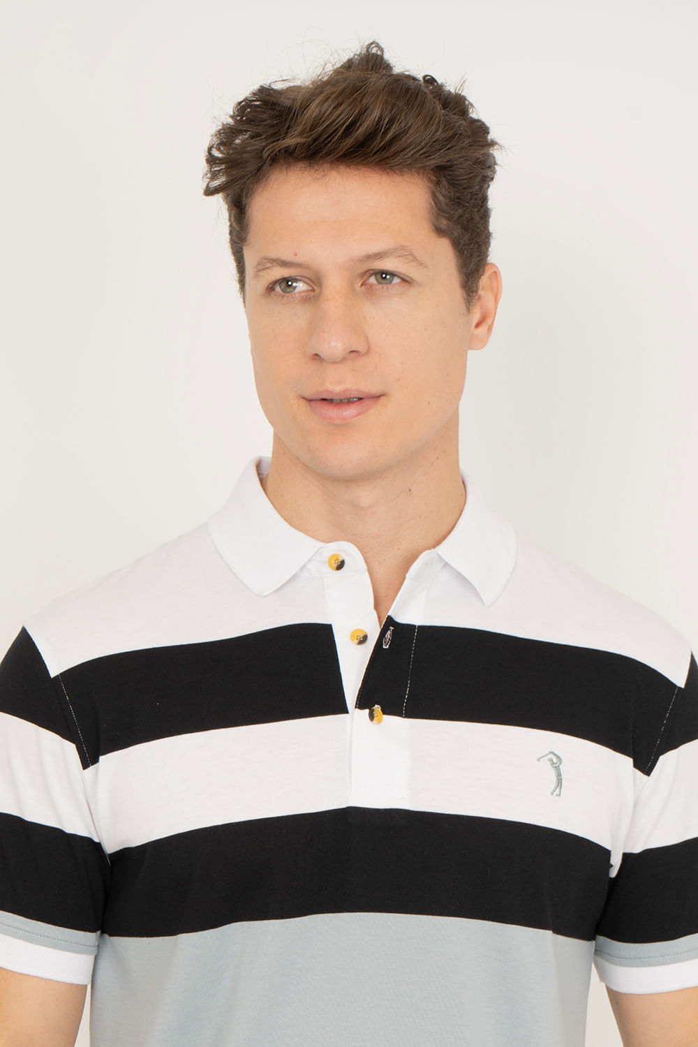 Camisa-Polo-Aleatory-Listrada-Relieve-Branca-Branco-P