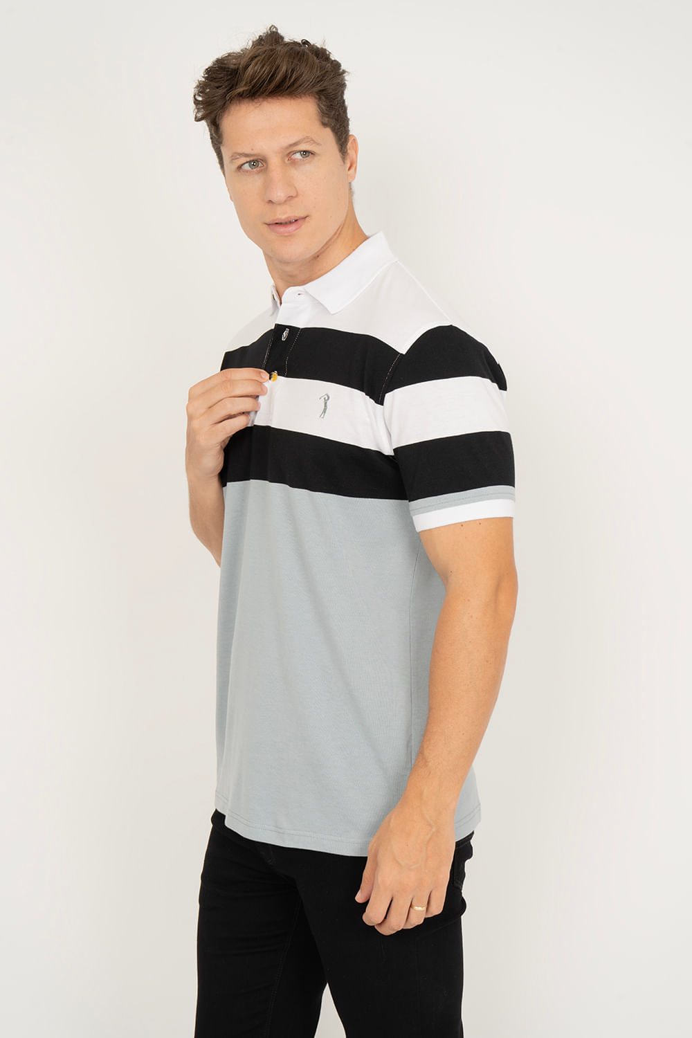 Camisa-Polo-Aleatory-Listrada-Relieve-Branca-Branco-P