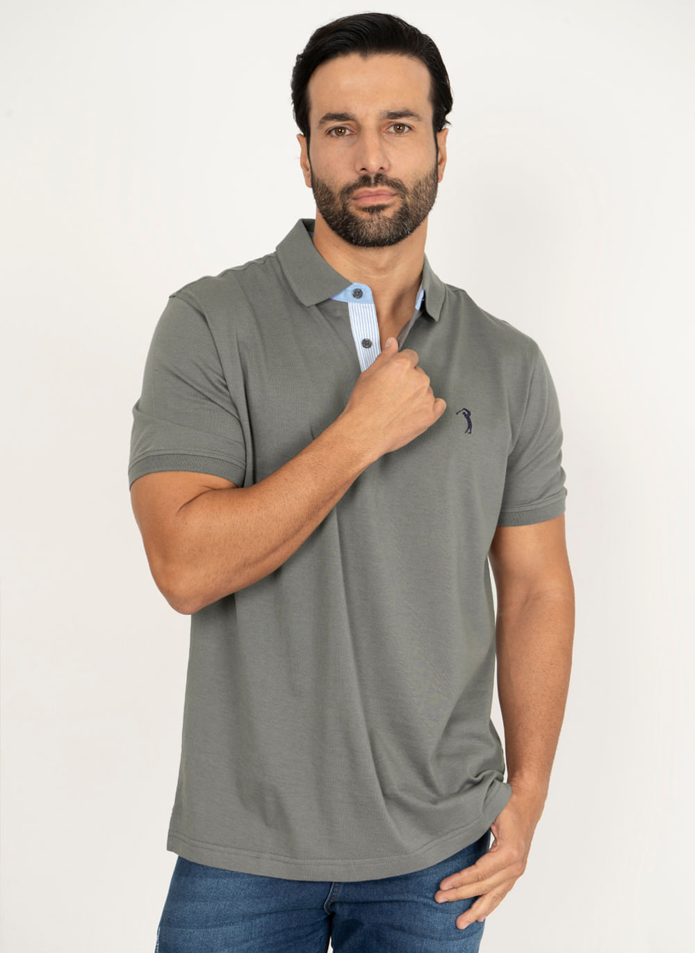 Camisa-Polo-Aleatory-Lisa-Pound-Grafite-Cinza-P