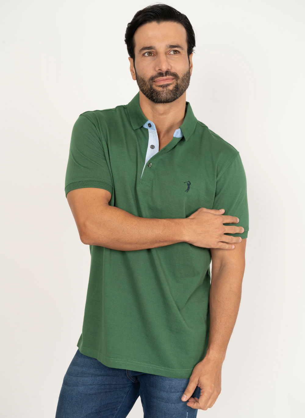 Camisa-Polo-Aleatory-Lisa-Pound-Verde-Escuro-Verde-P