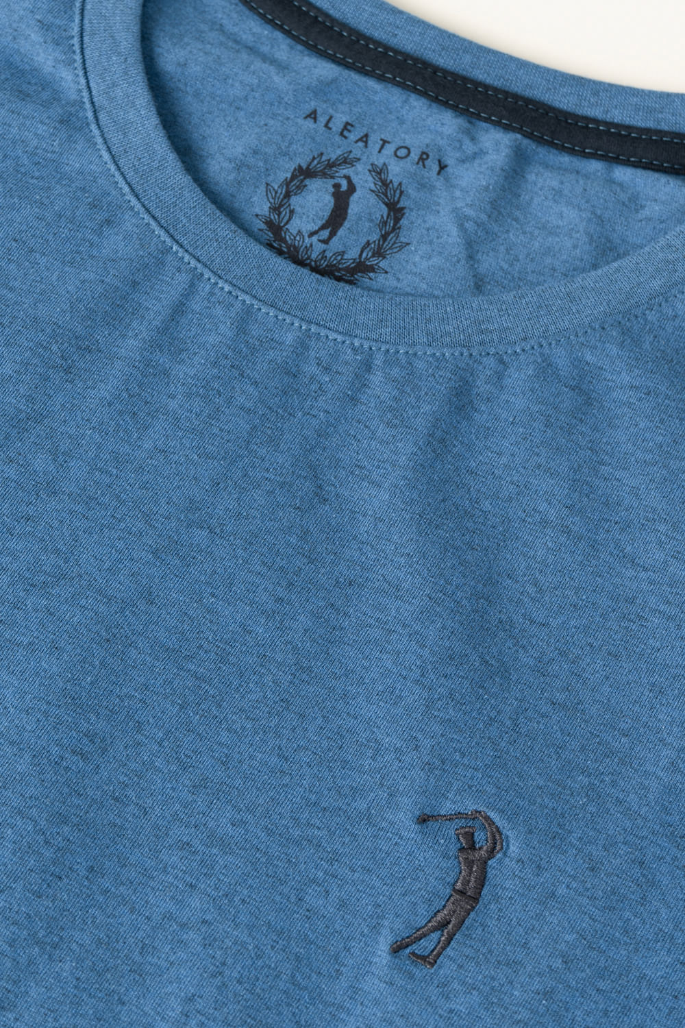 Camiseta-Aleatory-Lisa-Manga-Longa-Freedom-Mescla-Azul-Azul-P