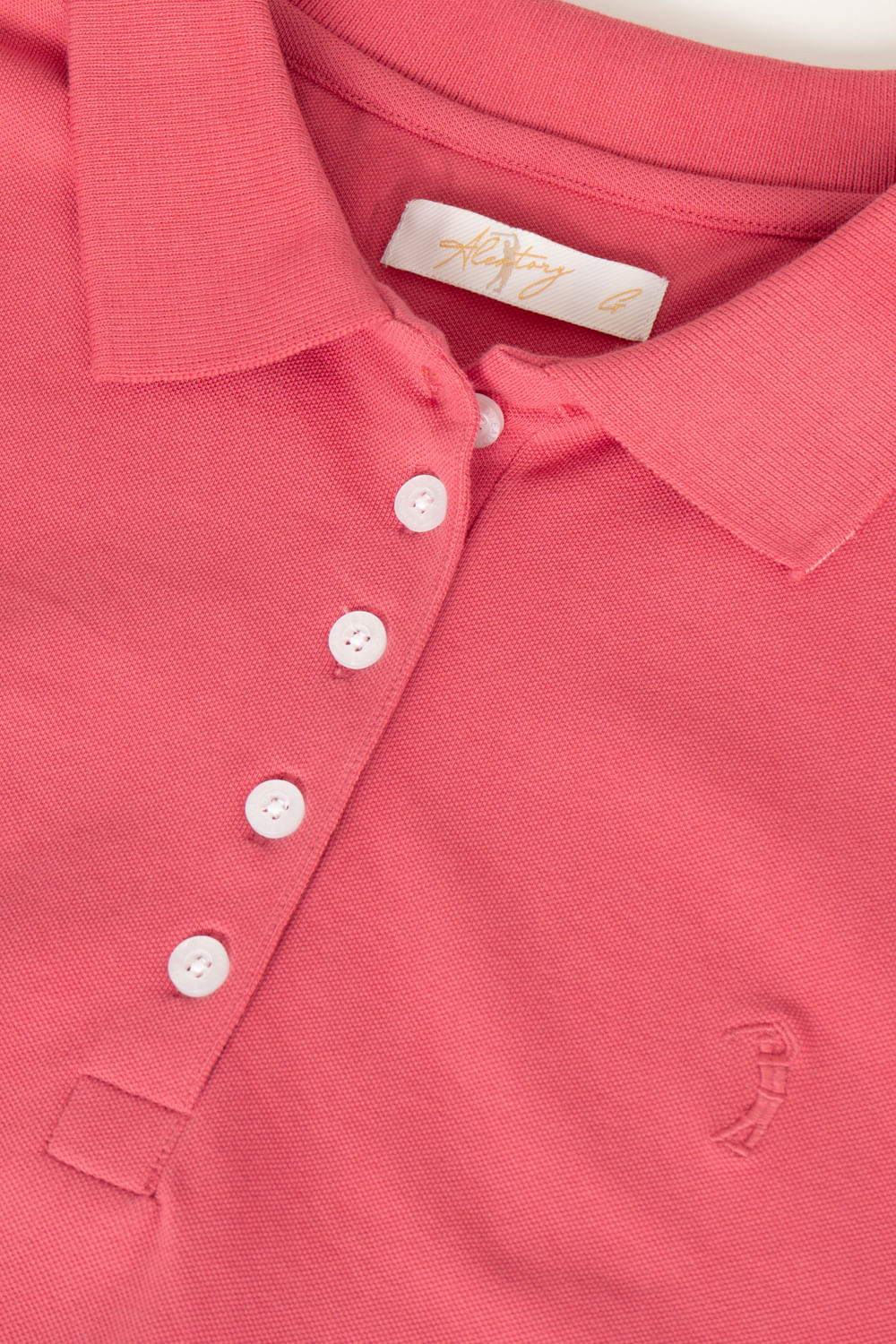 Camisa-Polo-Aleatory-Feminina-Lisa-Vermelho-Pastel-Vermelho-P