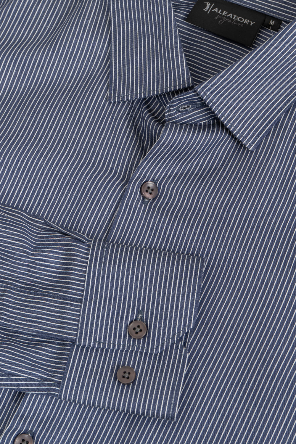Camisa-Signature-Listrada-Mayfair-Marinho-Azul-Marinho-P