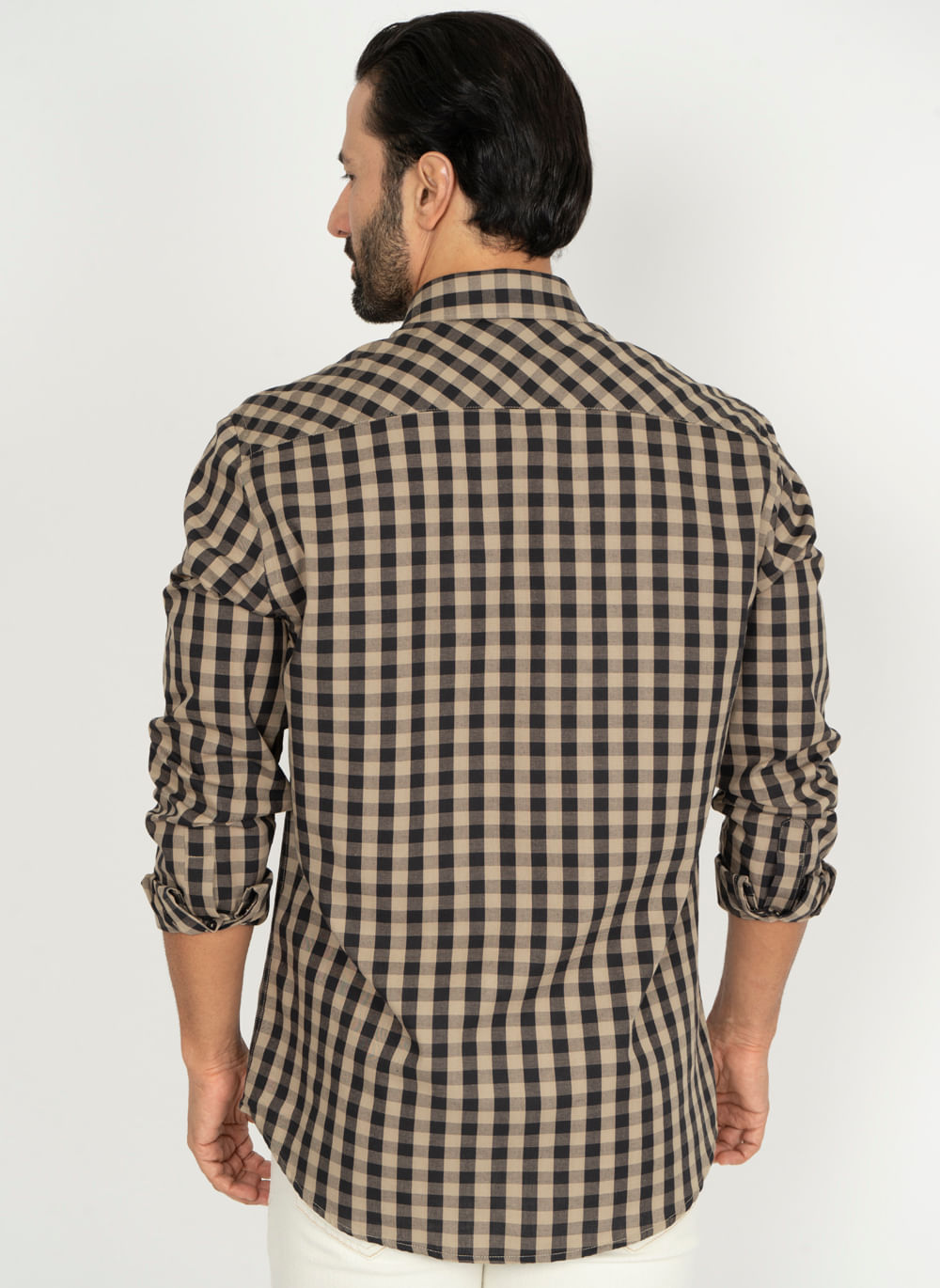 Camisa-Xadrez-Aleatory-Palmer-Marrom-Marrom-M
