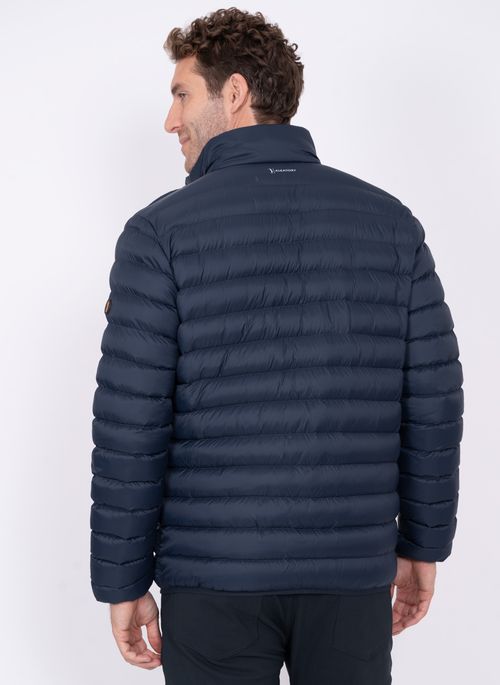 Jaqueta Aleatory Puffer Heat Marinho