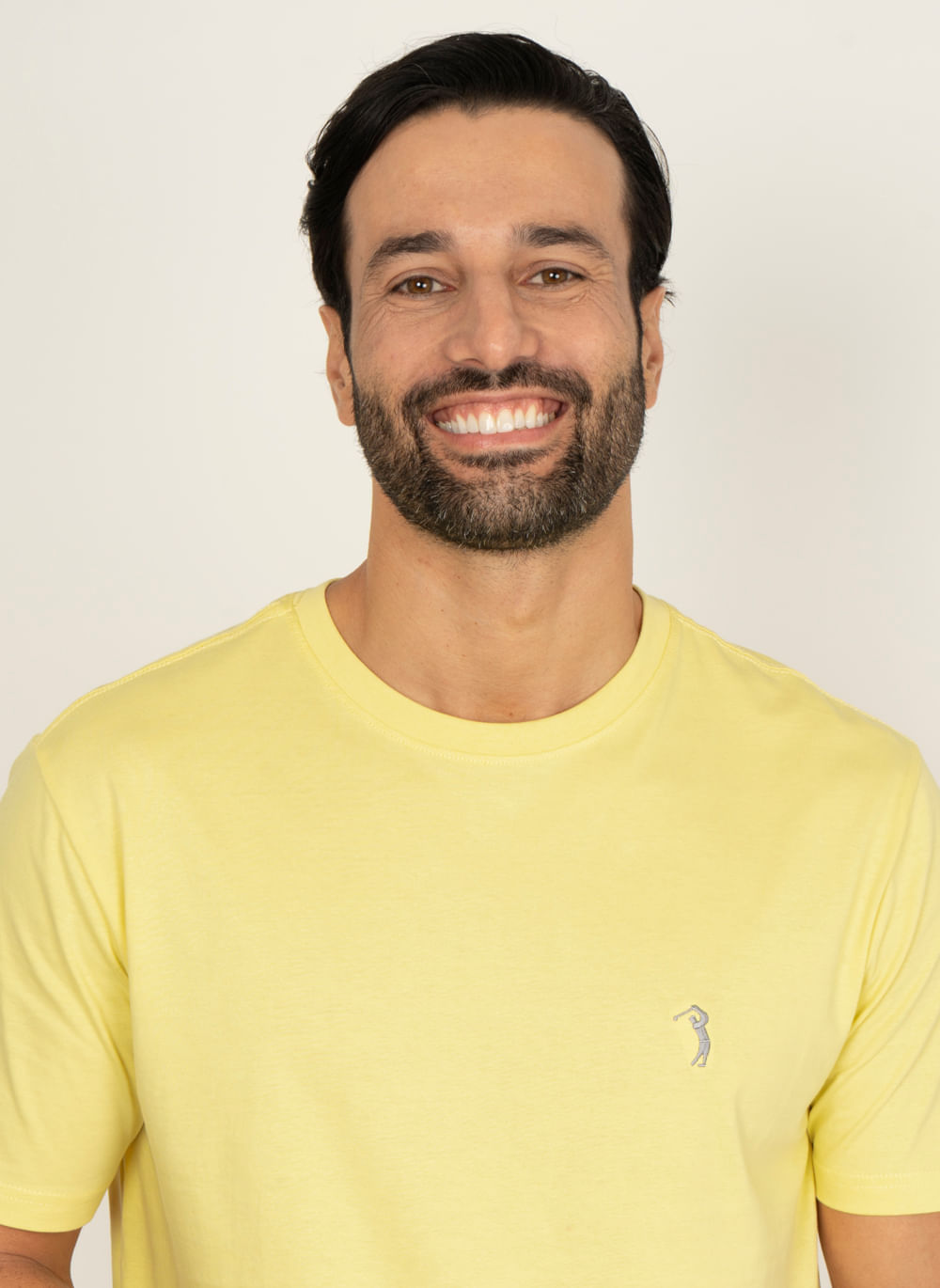 Camiseta-Amarelo-Lisa-Aleatory-Amarelo-P