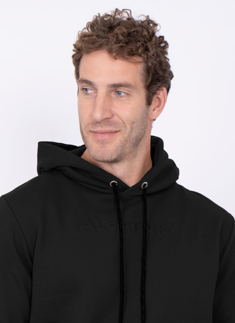 Blusao-Moletom-Aleatory-Label-Preto-Preto-GG