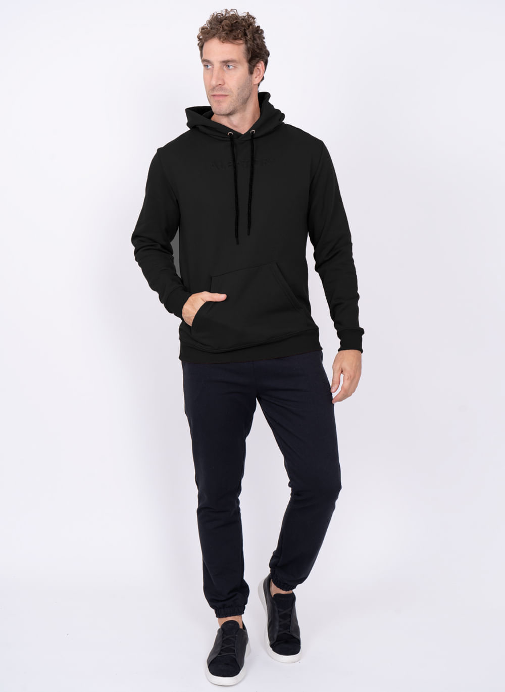 Blusao-Moletom-Aleatory-Label-Preto-Preto-GG
