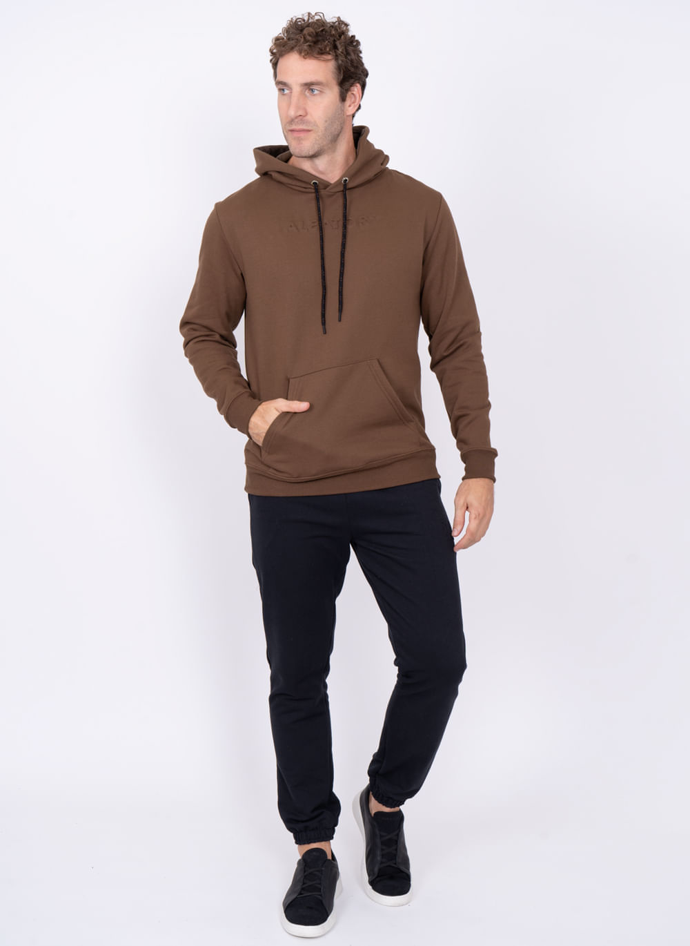 Blusao-Moletom-Aleatory-Label-Marrom-Marrom-P