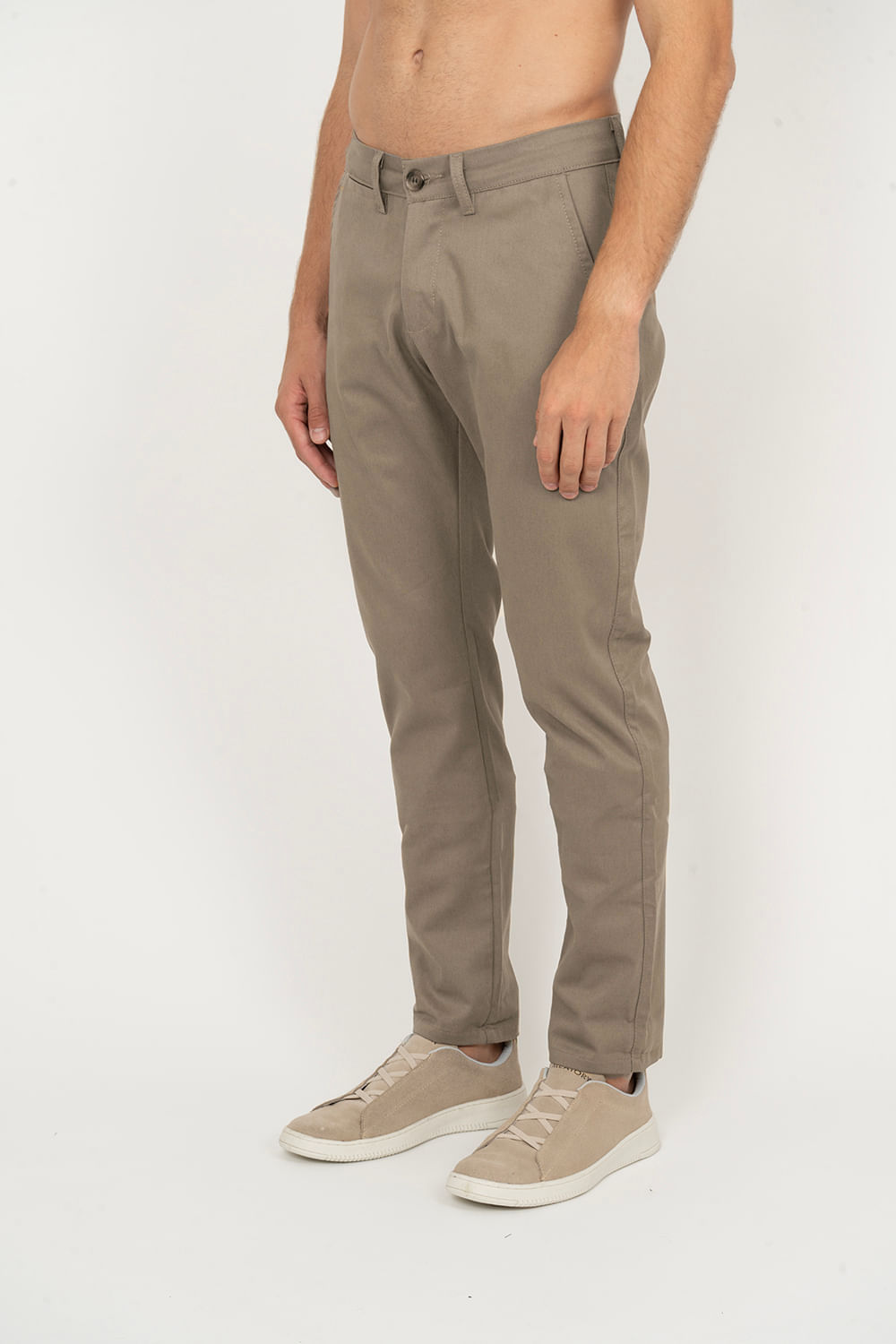 Calca-Sarja-Aleatory-Buttons-Khaki-Escuro-Khaki-Escuro-38