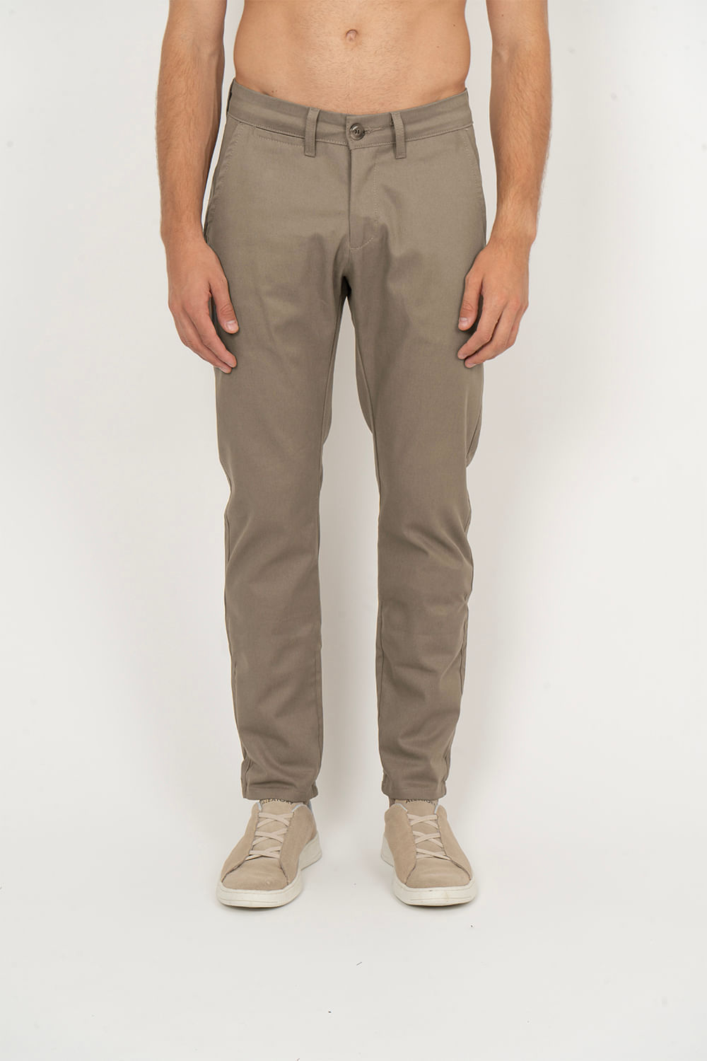 Calca-Sarja-Aleatory-Buttons-Khaki-Escuro-Khaki-Escuro-38